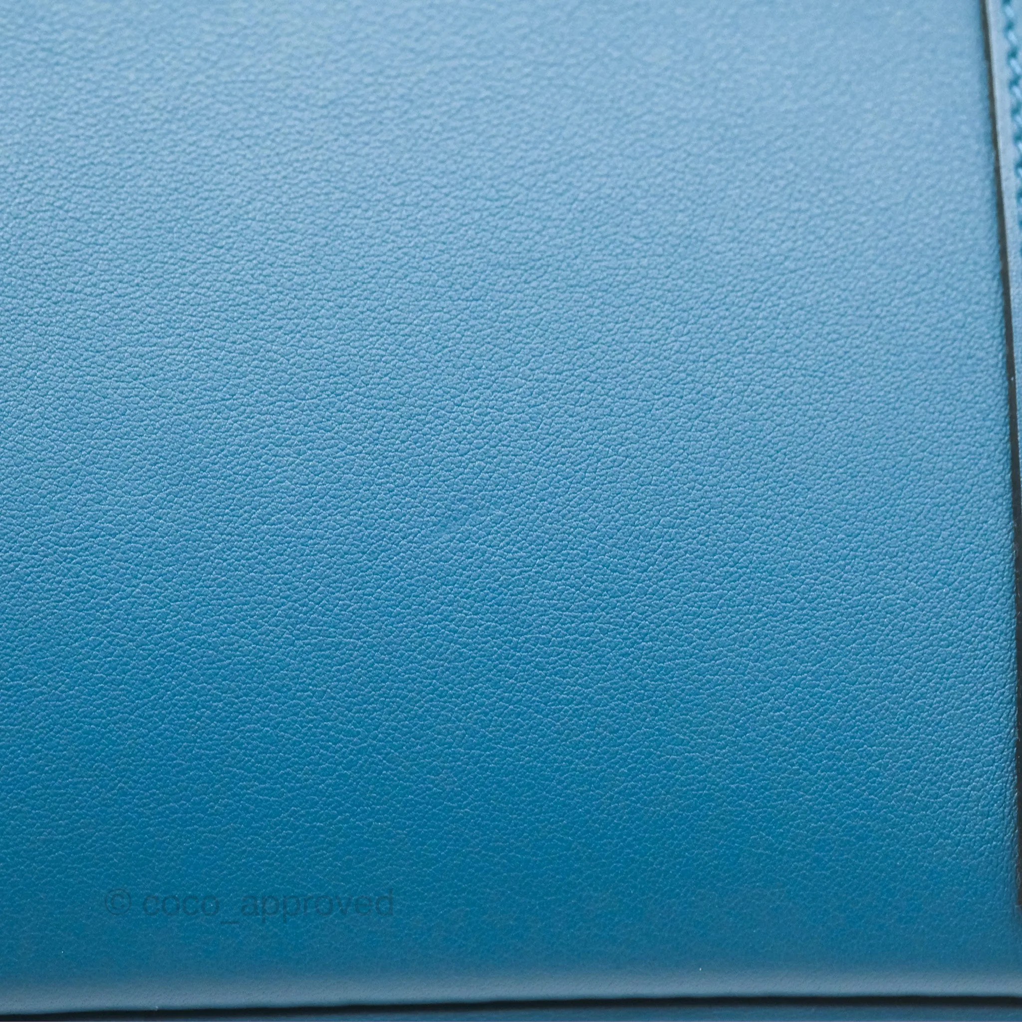 Hermes Birkin 25 Retourne Bleu Colvert Swift Gold Hardware