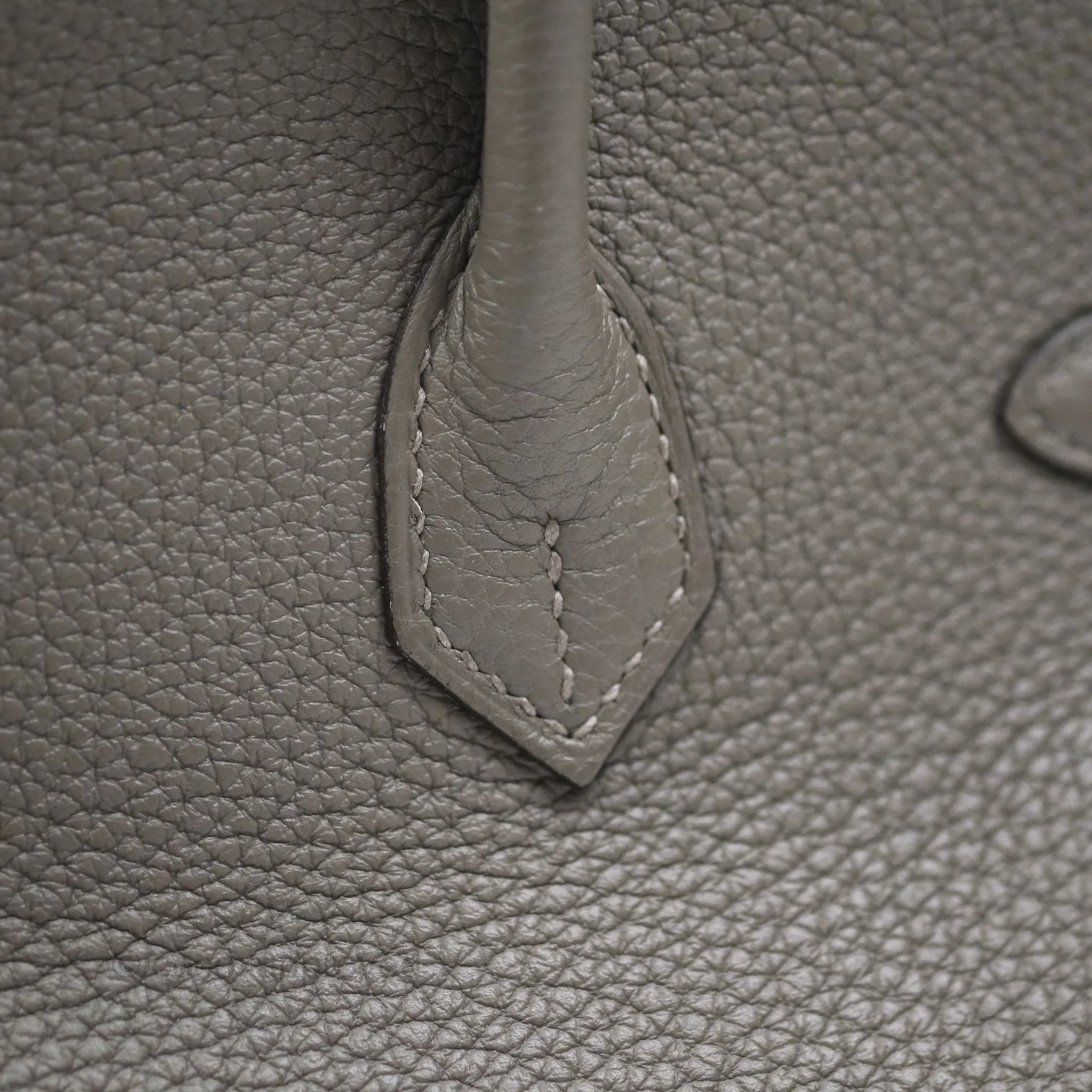 Hermes Birkin 25 Retourne Gris Meyer 0L Togo Gold Hardware