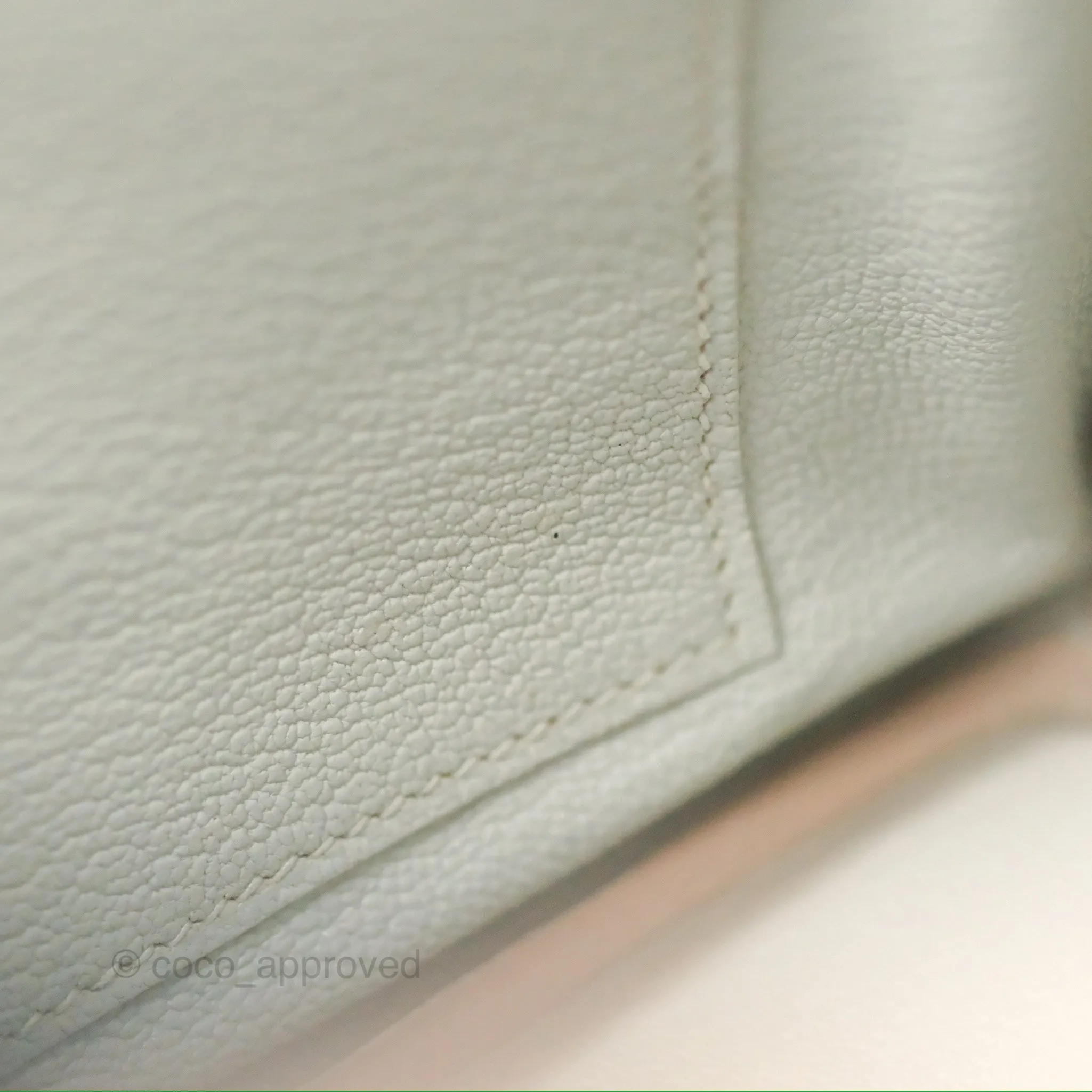 Hermes Birkin 25 Retourne Gris Perle 80 Togo Gold Hardware