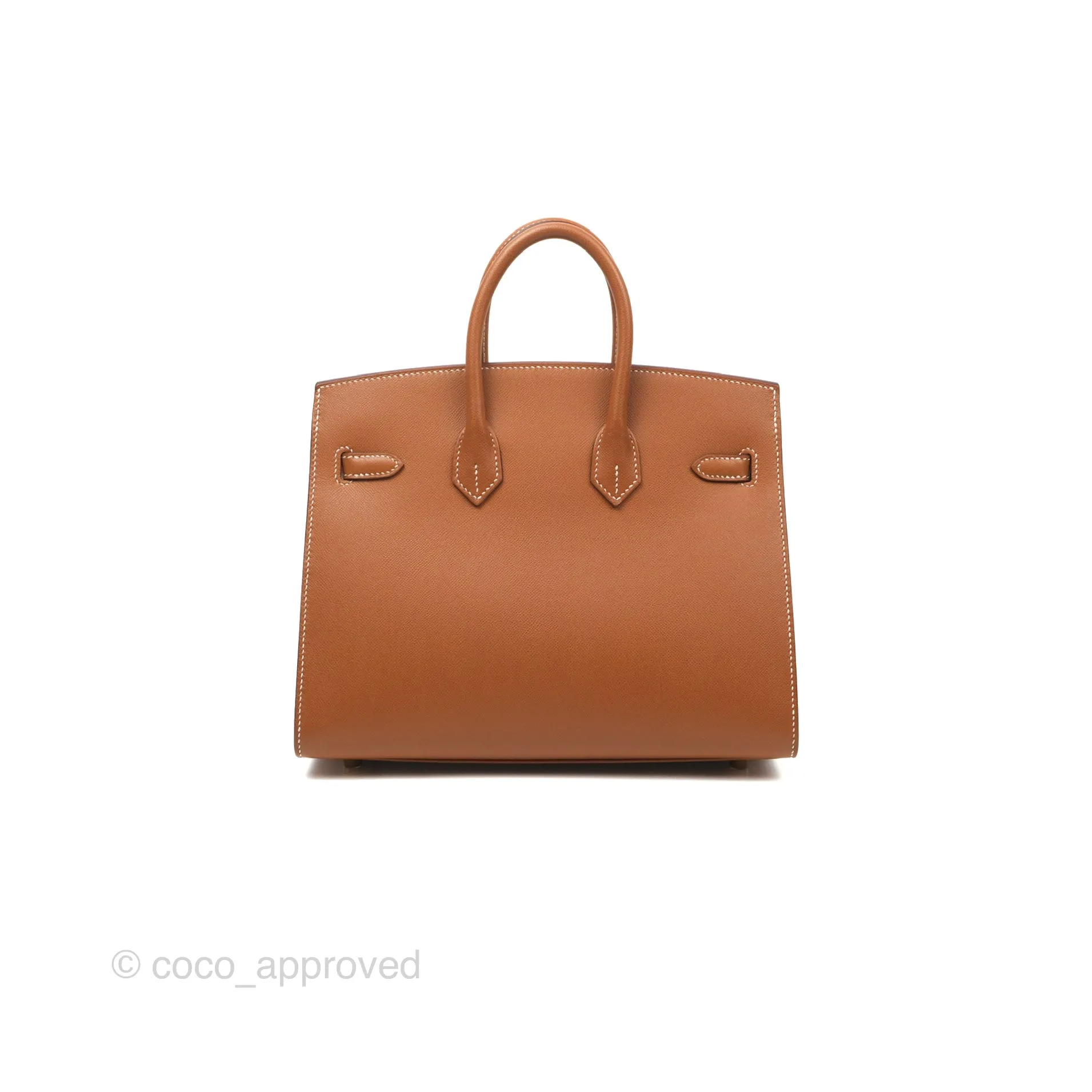 Hermes Birkin 25 Sellier Gold Madame Leather Gold Hardware
