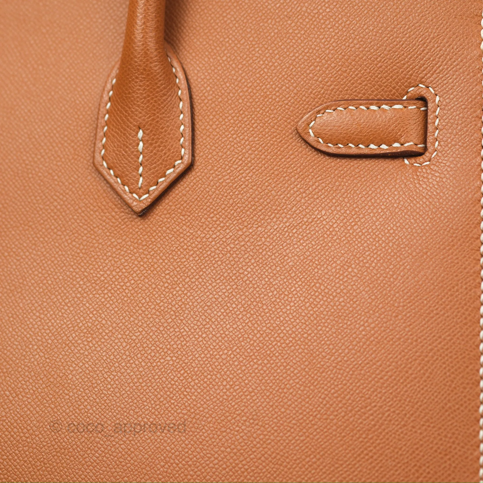 Hermes Birkin 25 Sellier Gold Madame Leather Gold Hardware