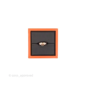 Hermes Collier de Chien Ring PM Rose Gold Size 52