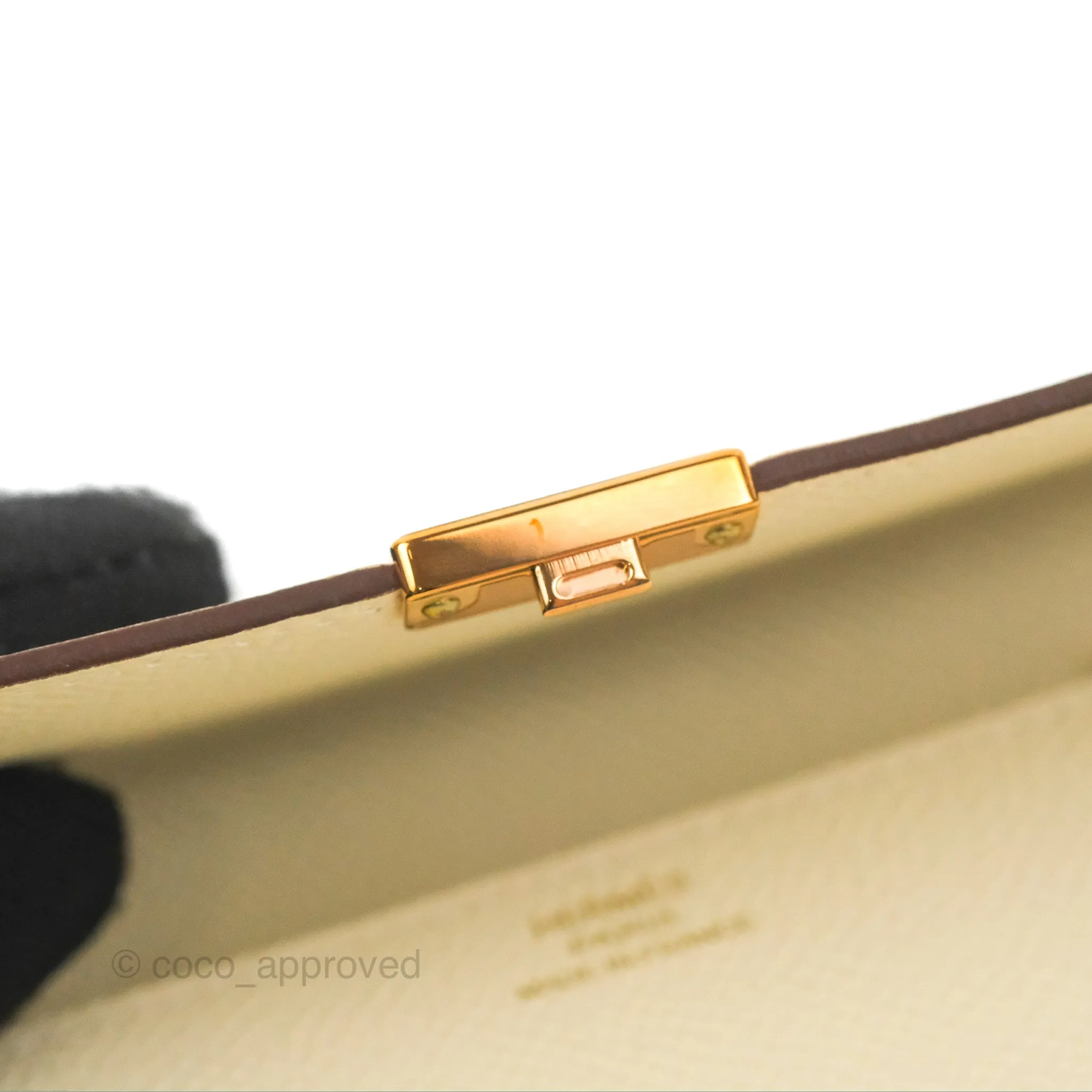 Hermes Epsom Clic 16 Wallet Nata Rose Gold Hardware