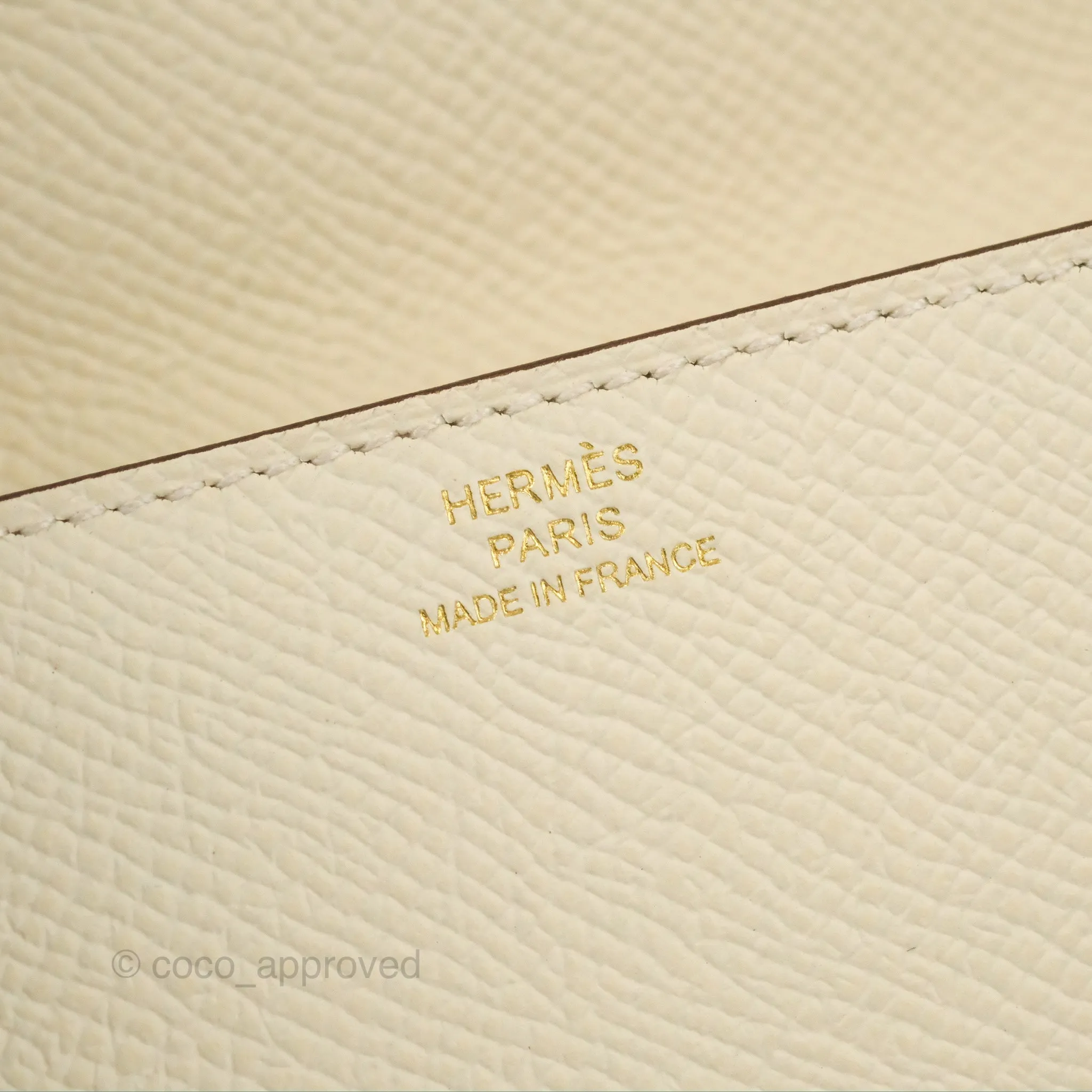 Hermes Epsom Clic 16 Wallet Nata Rose Gold Hardware