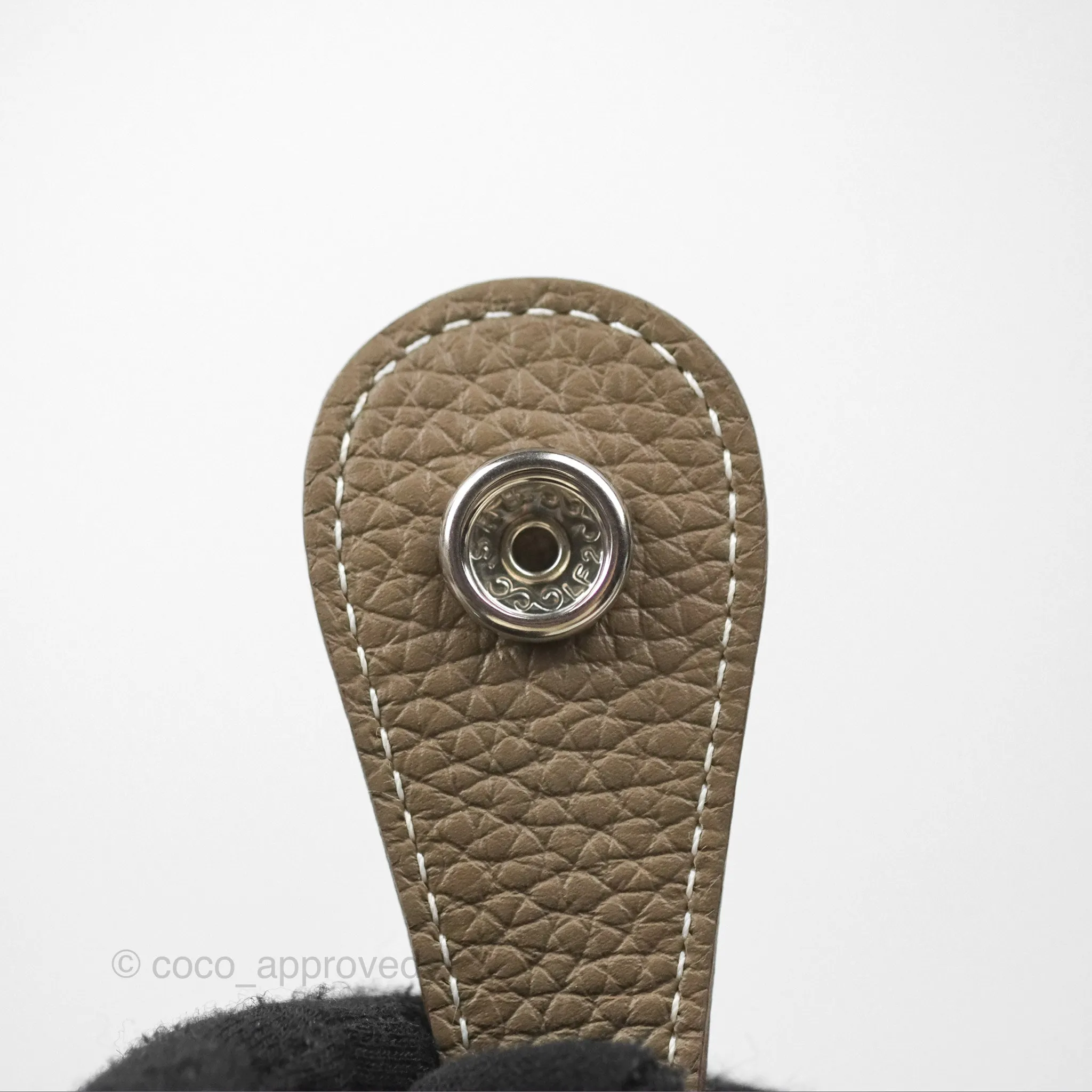 Hermes Evelyne III 29 Etoupe 18 Clemence Palladium Hardware