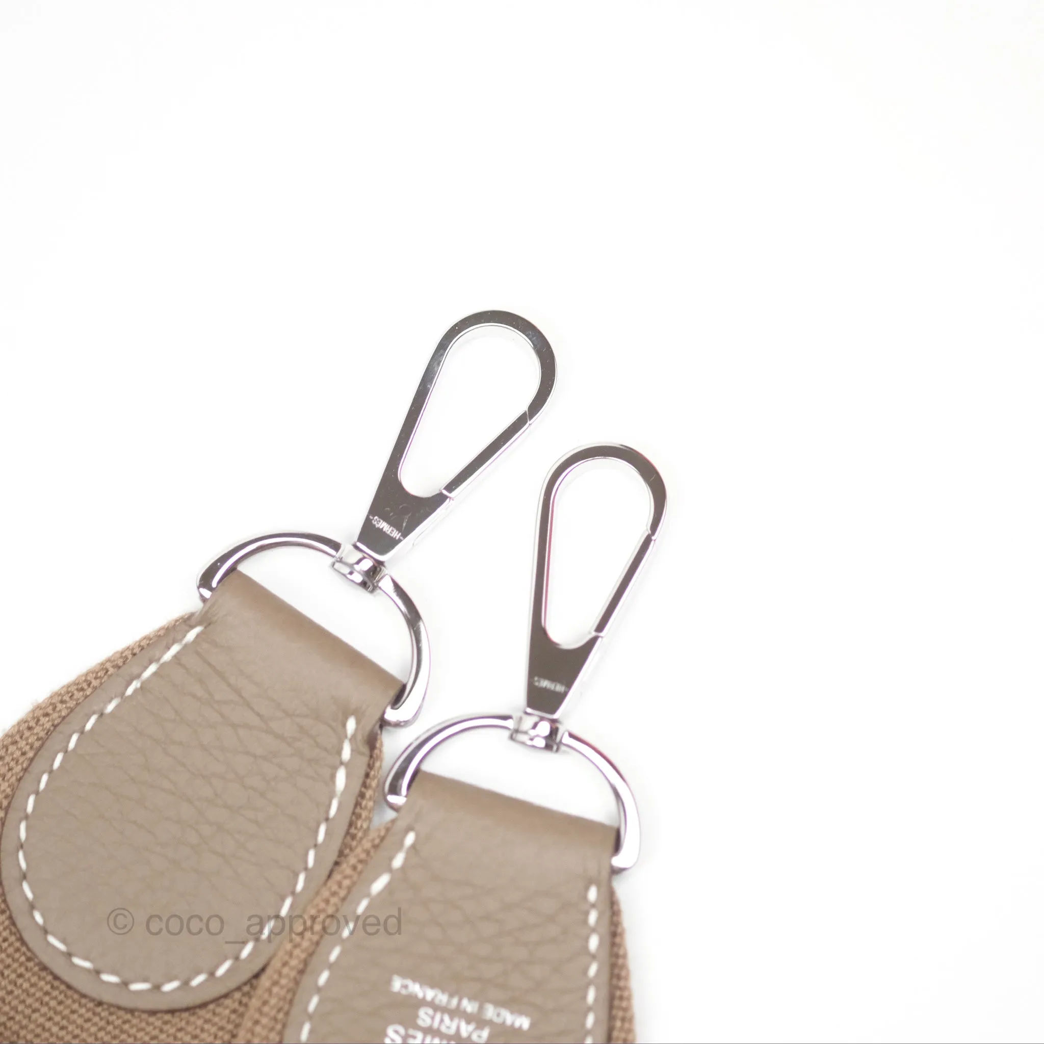 Hermes Evelyne III 29 Etoupe 18 Taurillon Clemence Palladium Hardware
