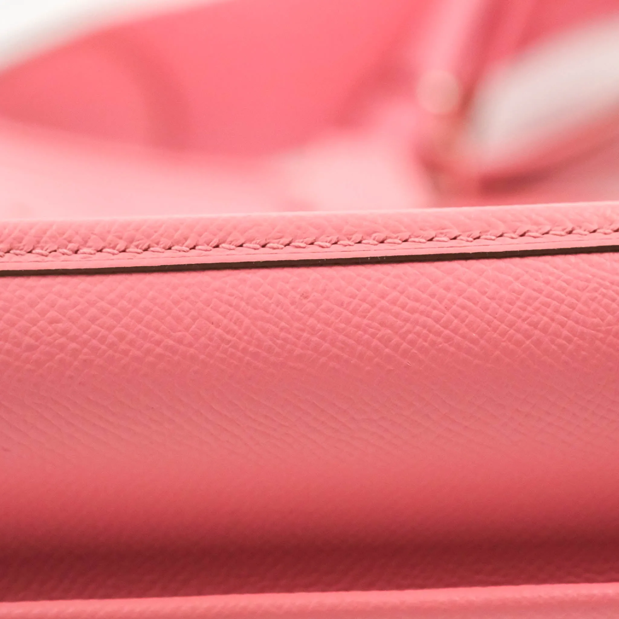 Hermes Evelyne Poche III 29 Veau Epsom 10 Rose Confetti Palladium Hardware