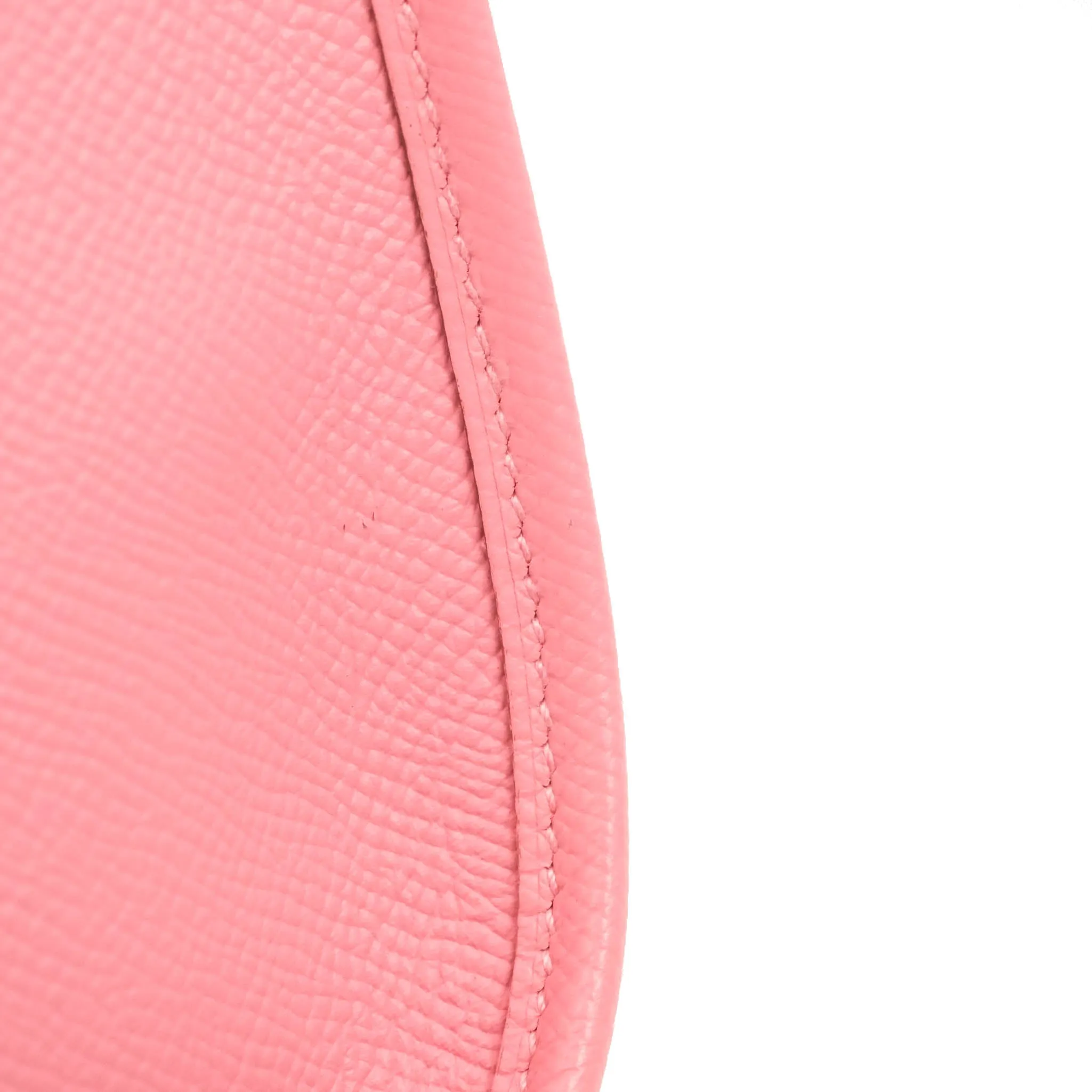Hermes Evelyne Poche III 29 Veau Epsom 10 Rose Confetti Palladium Hardware