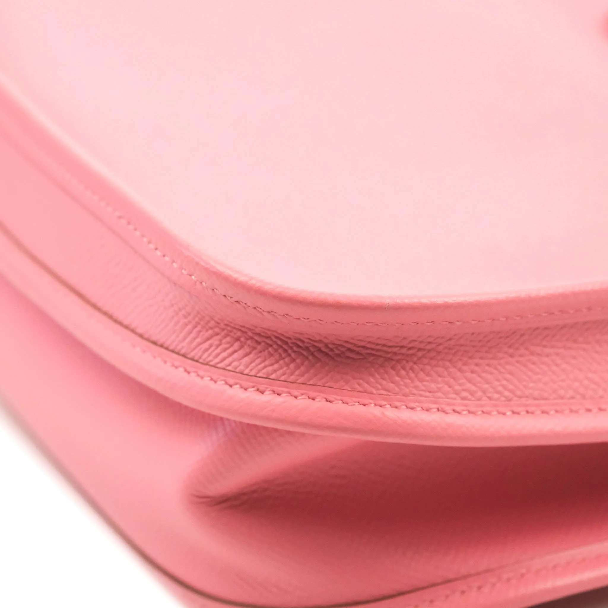 Hermes Evelyne Poche III 29 Veau Epsom 10 Rose Confetti Palladium Hardware