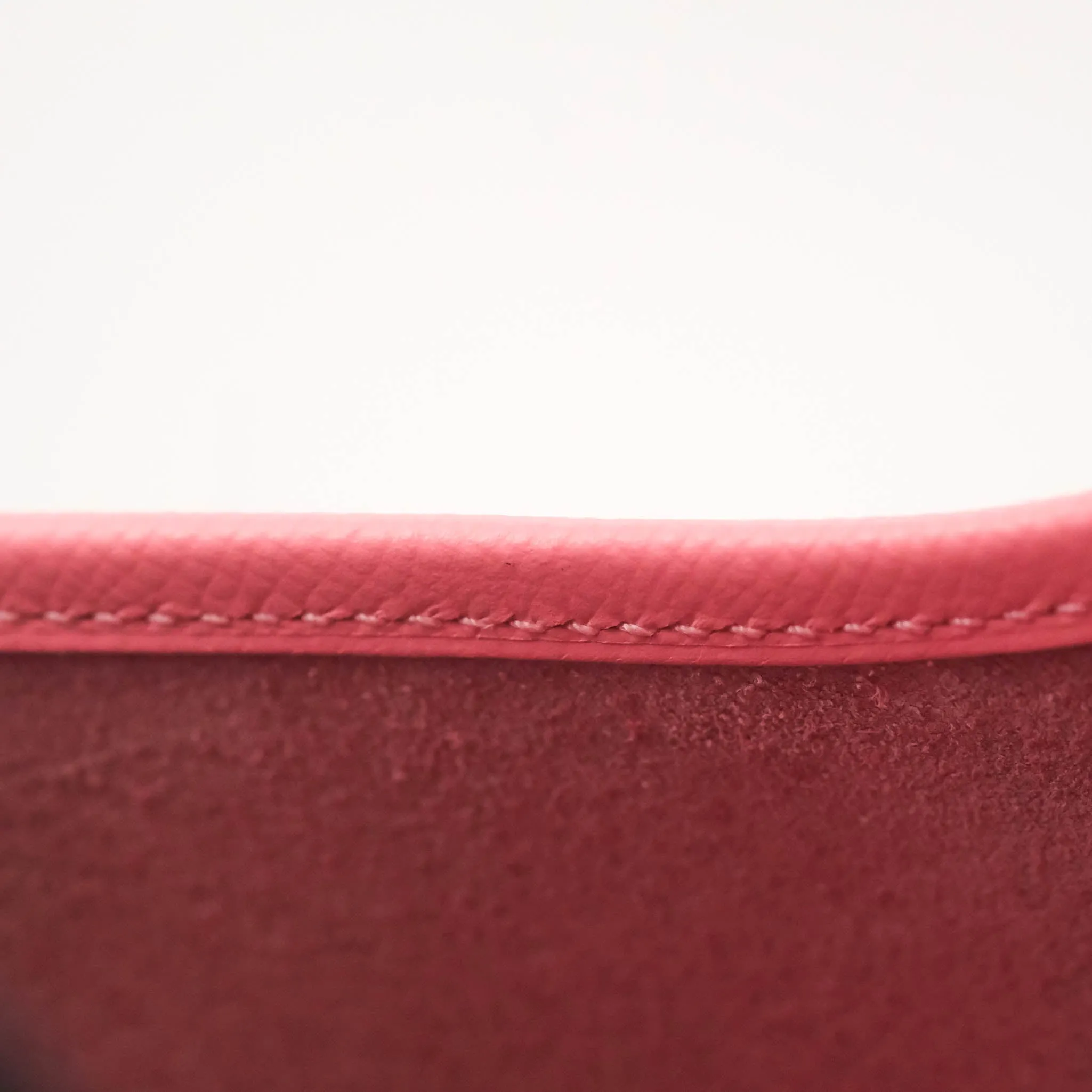 Hermes Evelyne Poche III 29 Veau Epsom 10 Rose Confetti Palladium Hardware