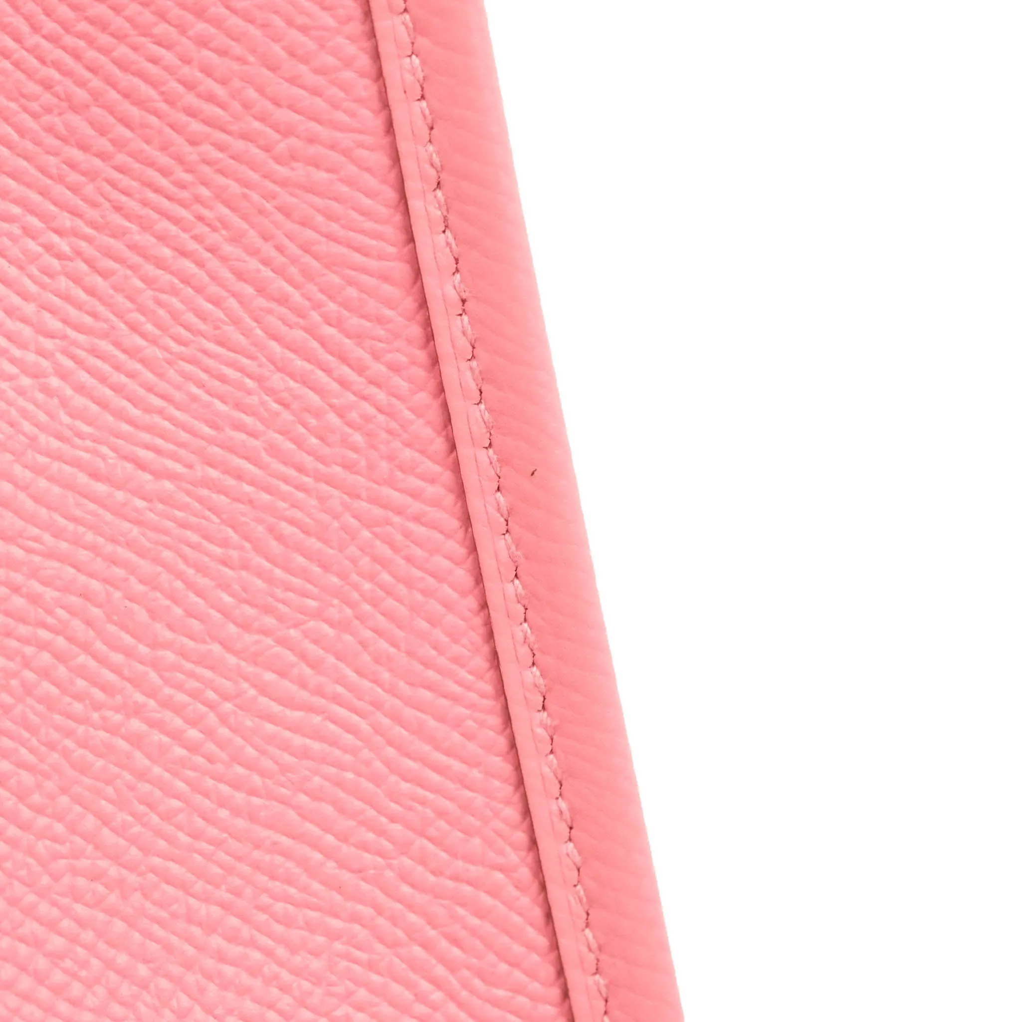 Hermes Evelyne Poche III 29 Veau Epsom 10 Rose Confetti Palladium Hardware