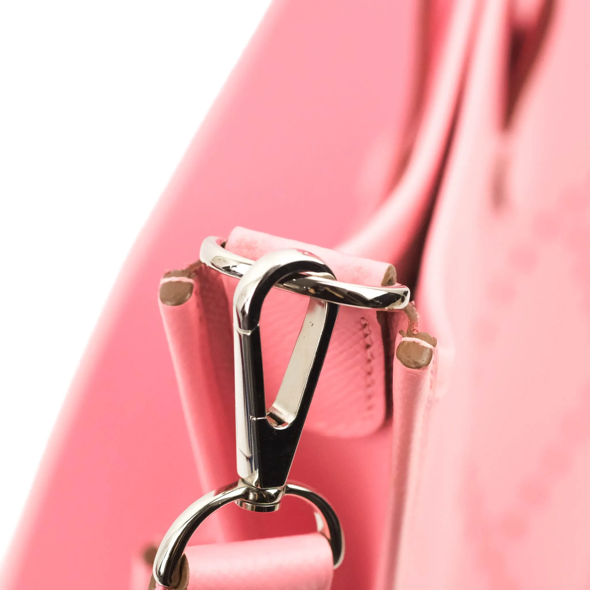 Hermes Evelyne Poche III 29 Veau Epsom 10 Rose Confetti Palladium Hardware