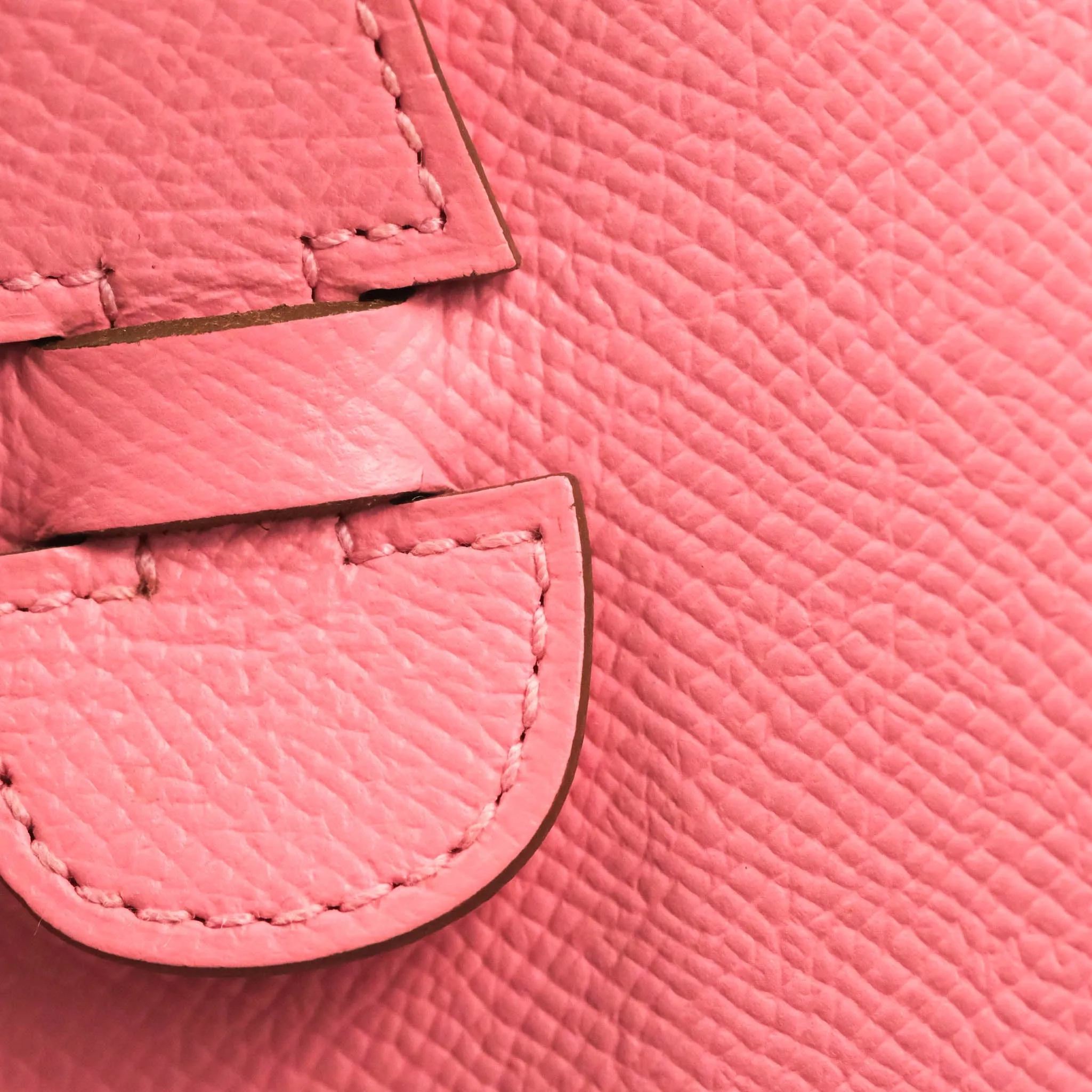 Hermes Evelyne Poche III 29 Veau Epsom 10 Rose Confetti Palladium Hardware