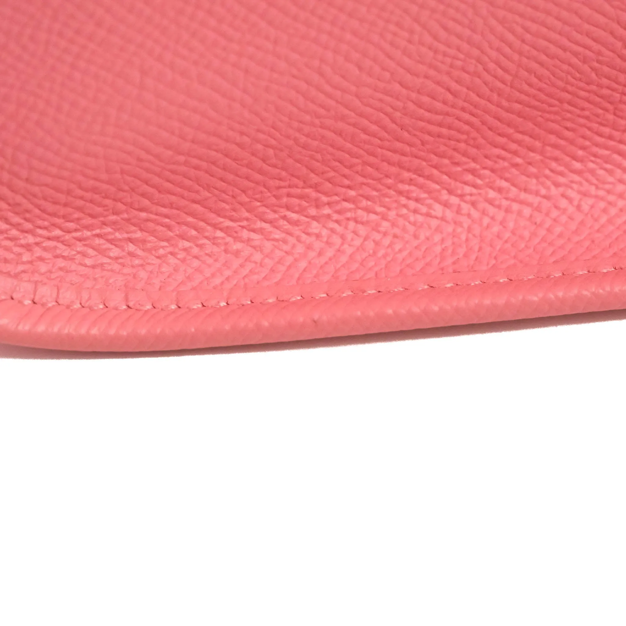 Hermes Evelyne Poche III 29 Veau Epsom 10 Rose Confetti Palladium Hardware