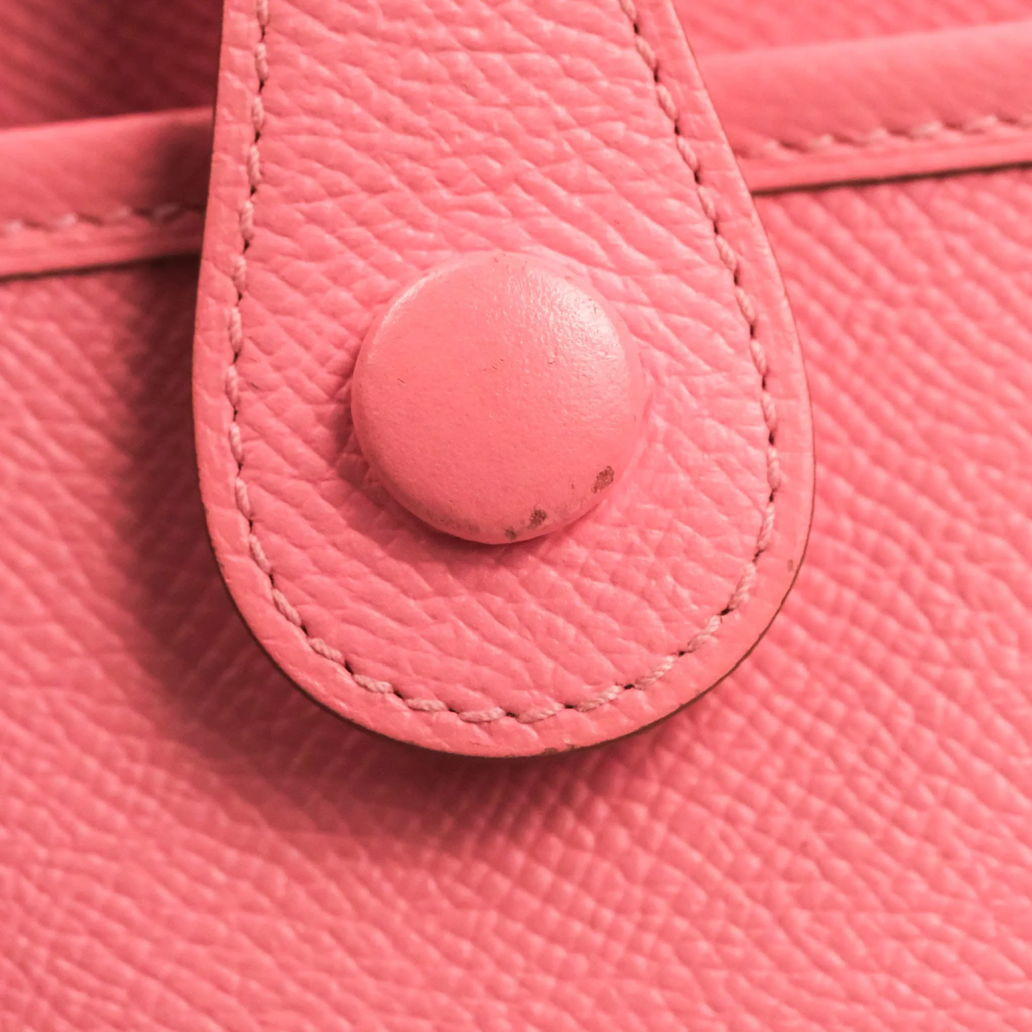 Hermes Evelyne Poche III 29 Veau Epsom 10 Rose Confetti Palladium Hardware