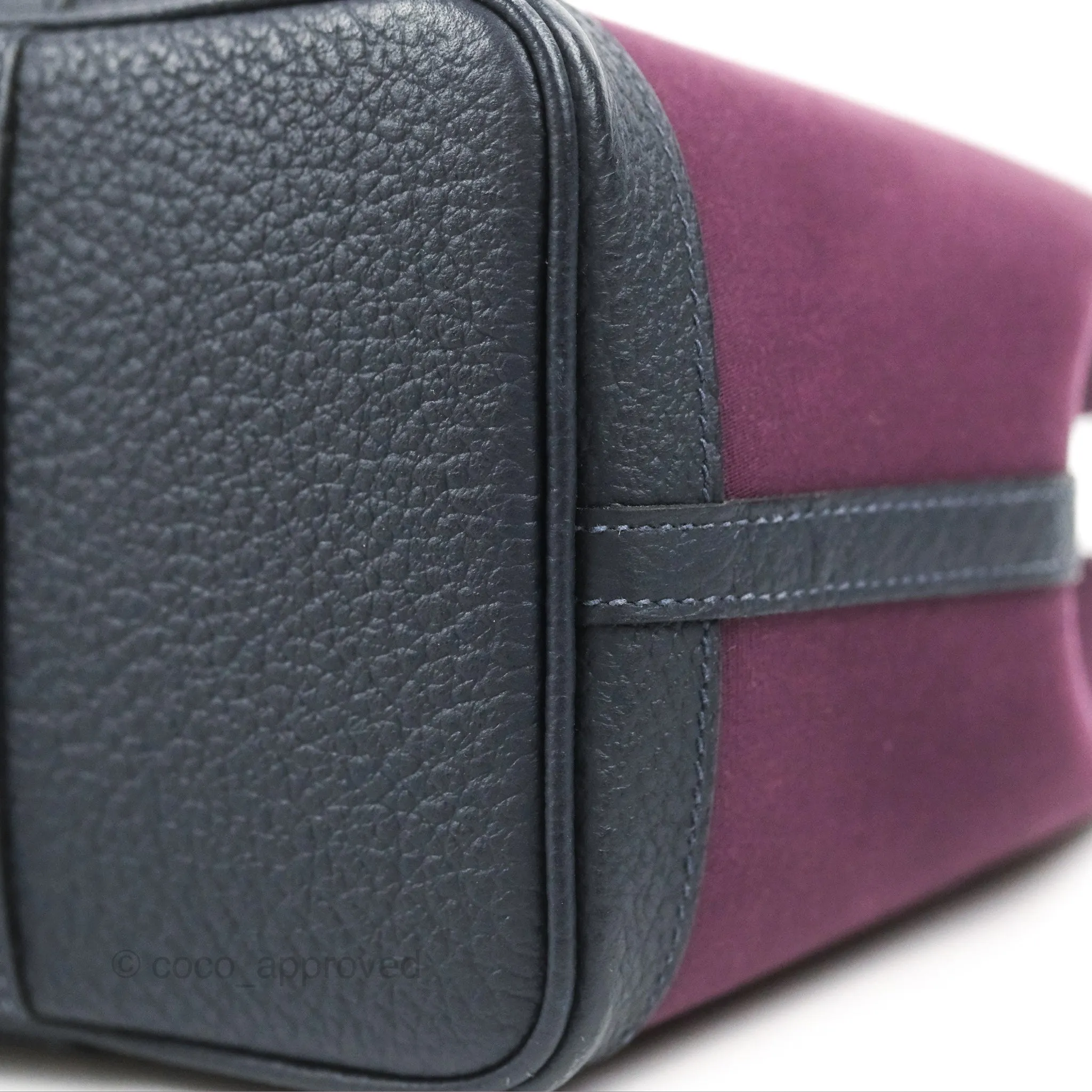 Hermes Garden Party 30 Cassis N5 / Bleu Nuit 2Z Country/Canvas