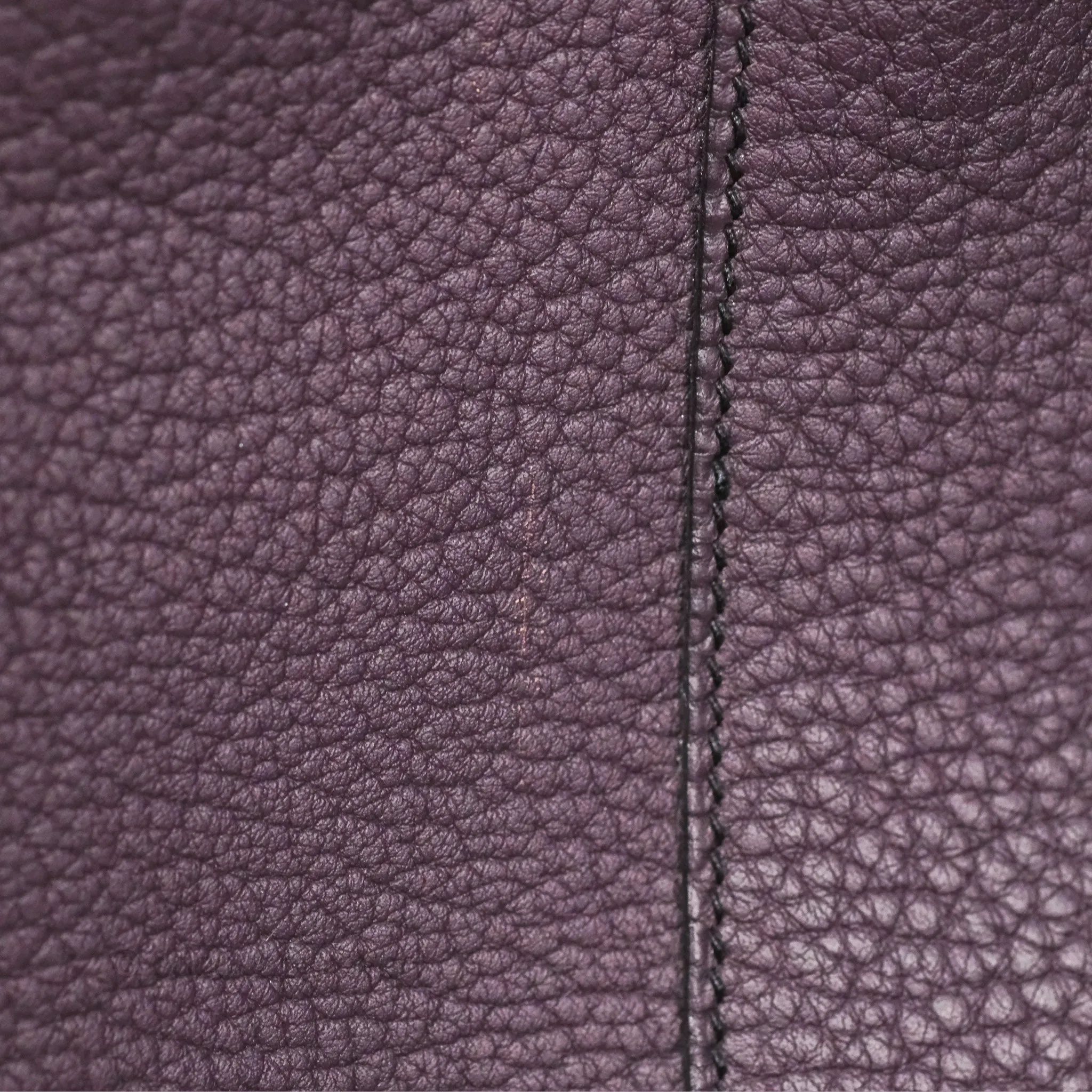 Hermes Garden Party 36 Veau Negonda 59 Raisin Palladium Hardware