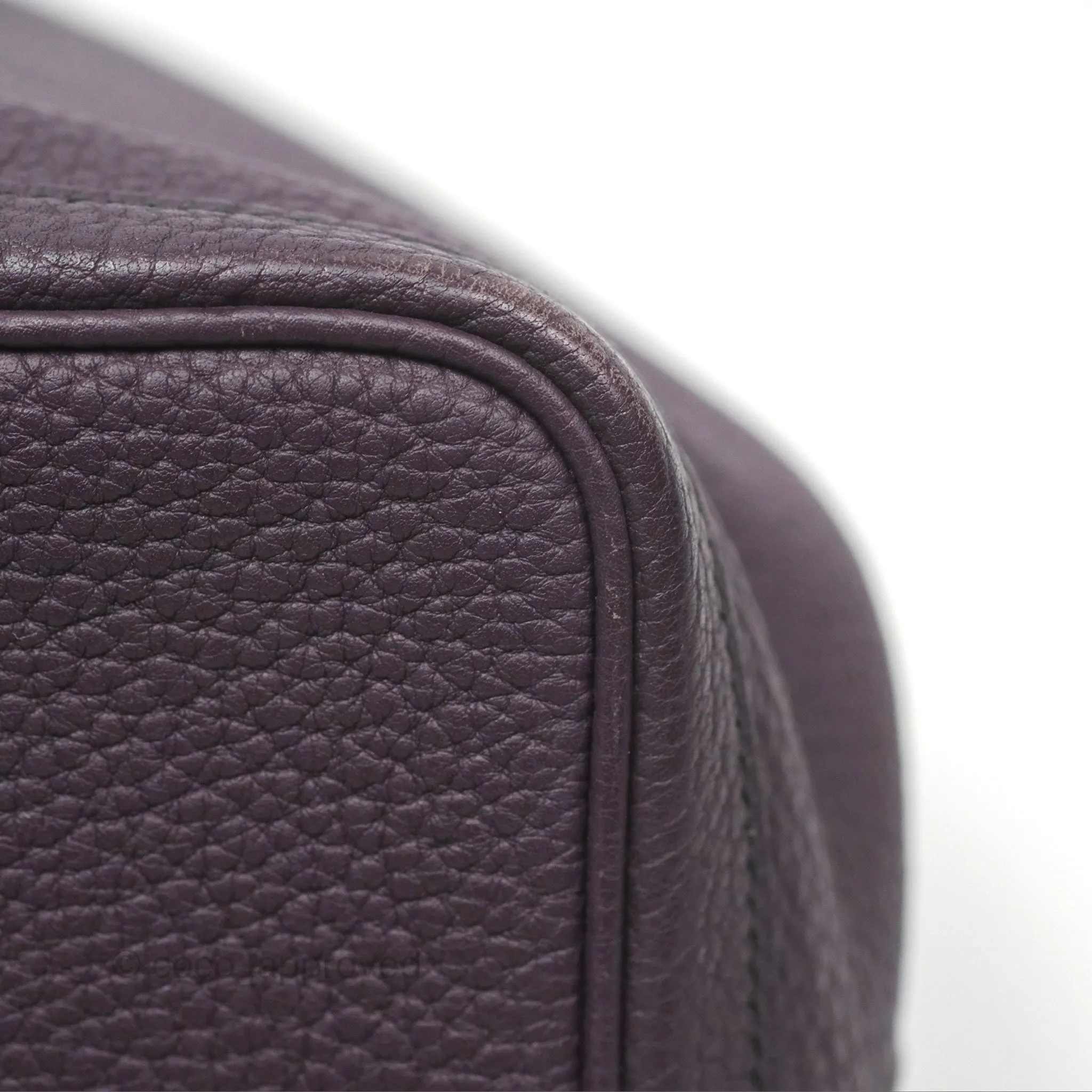 Hermes Garden Party 36 Veau Negonda 59 Raisin Palladium Hardware