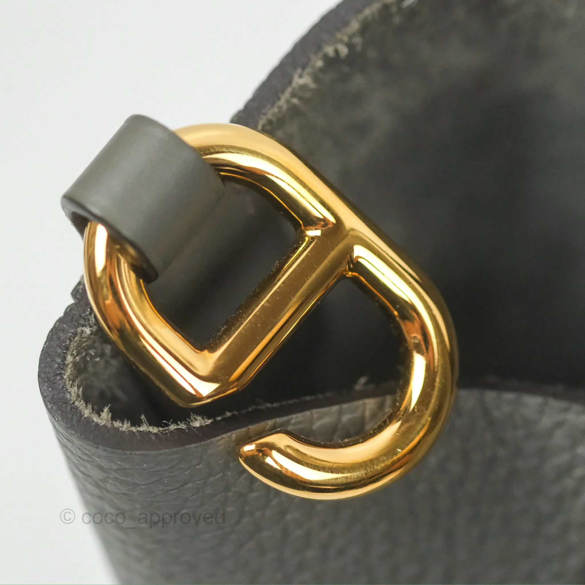 Hermes In-The-Loop 18 Gris Meyer 0L Clemence Gold Hardware