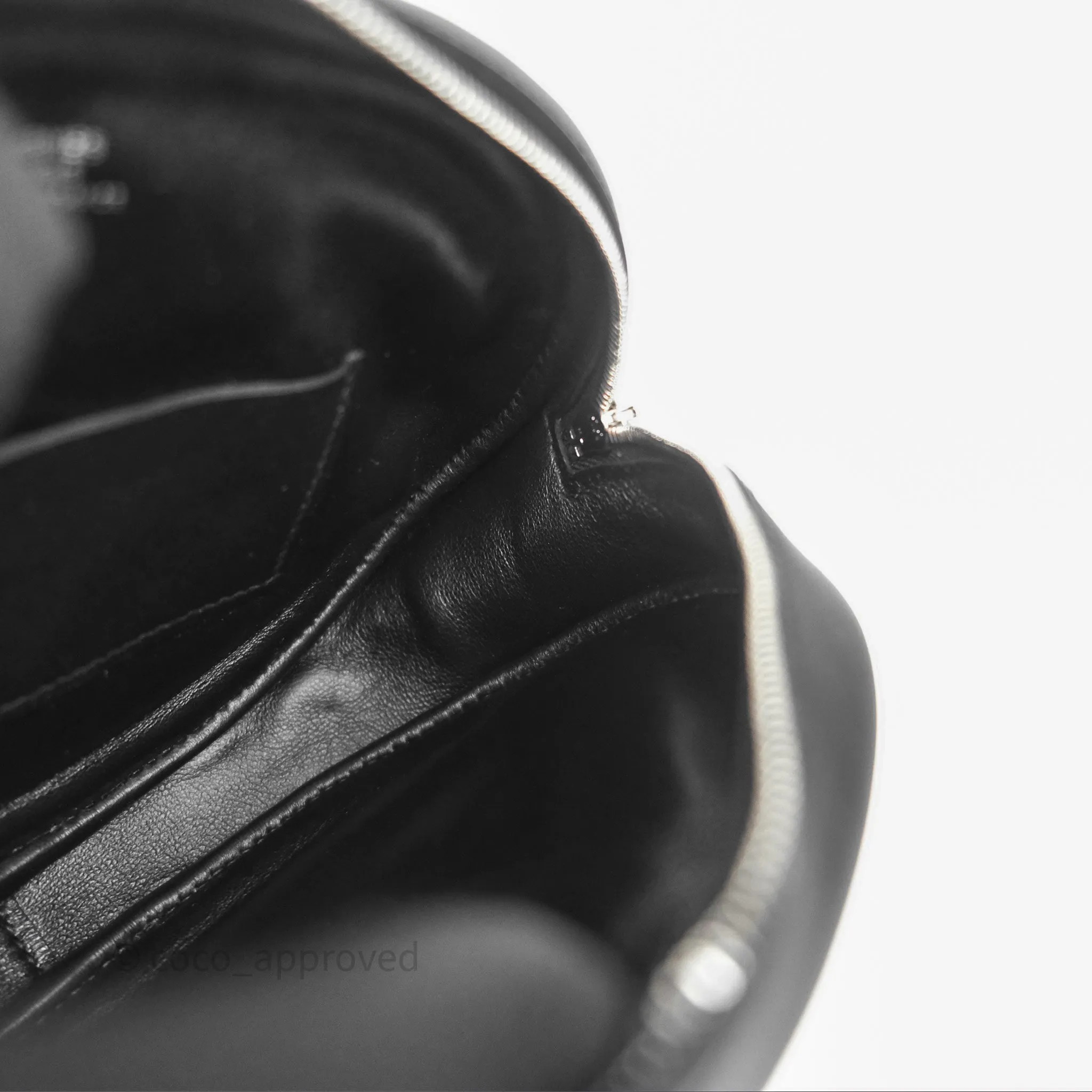 Hermes In-The-Loop Belt Bag Noir 89 Swift Palladium Hardware