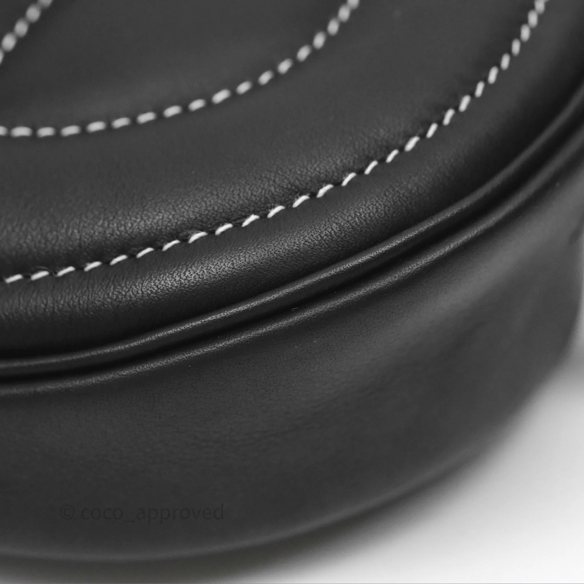 Hermes In-The-Loop Belt Bag Noir 89 Swift Palladium Hardware