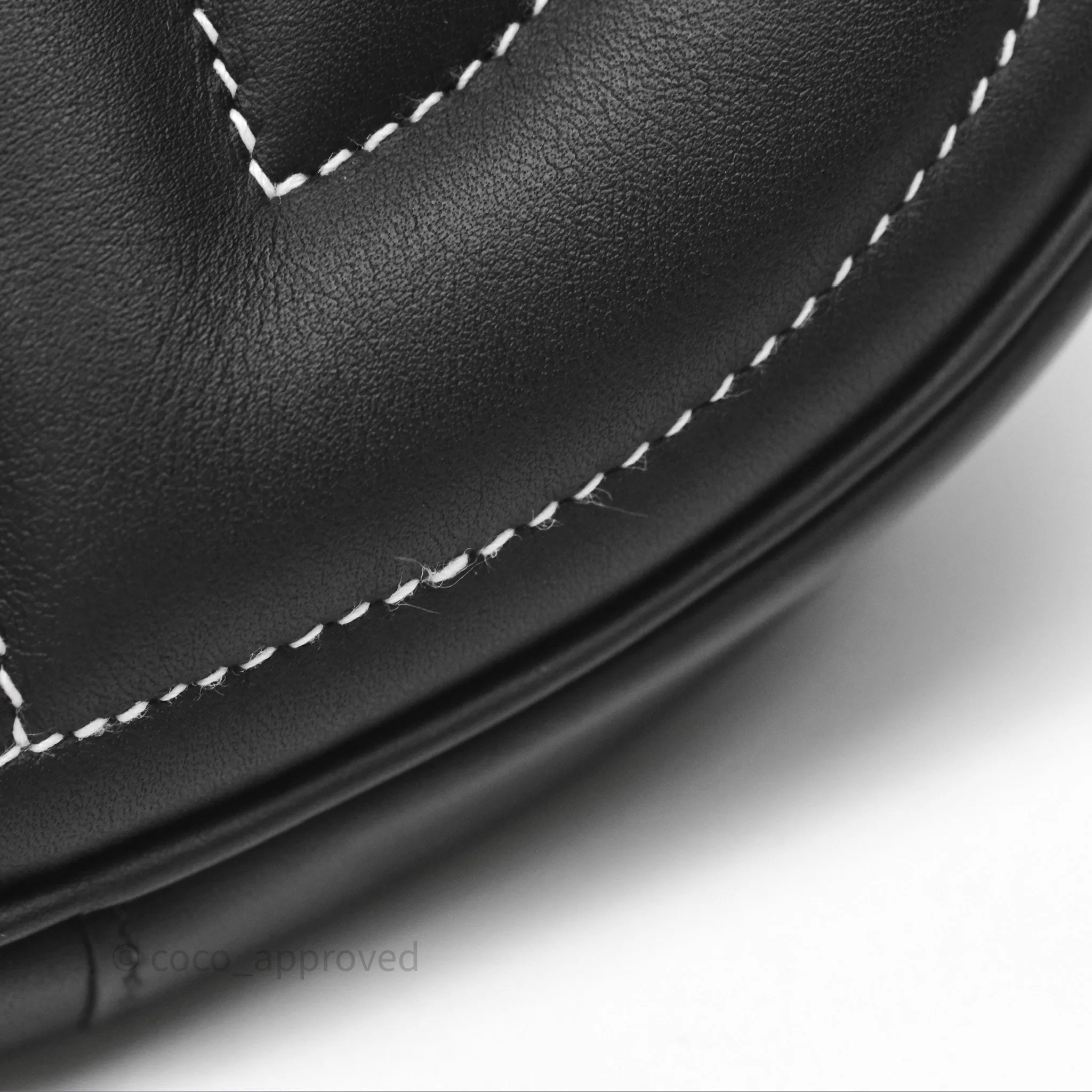 Hermes In-The-Loop Belt Bag Noir 89 Swift Palladium Hardware