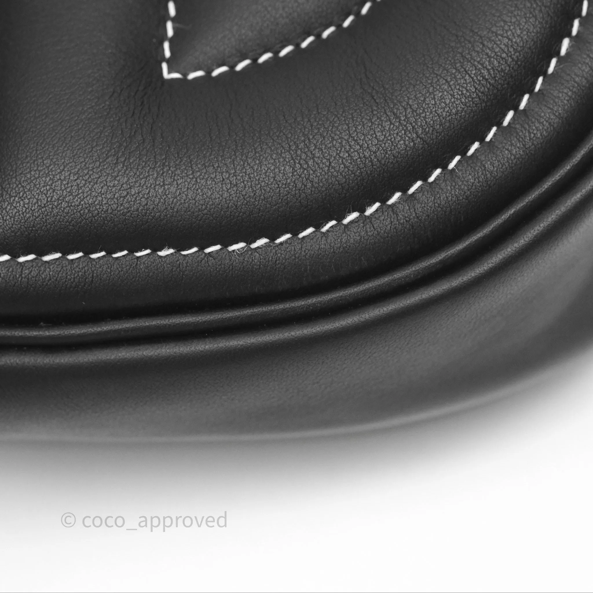 Hermes In-The-Loop Belt Bag Noir 89 Swift Palladium Hardware