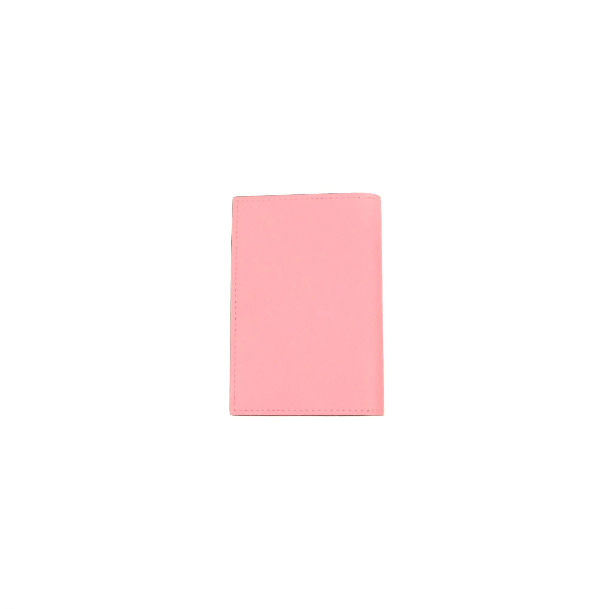 Hermes MC Euclide Jungle Bicolor Card Holder Rose Confetti/Sesame Epsom