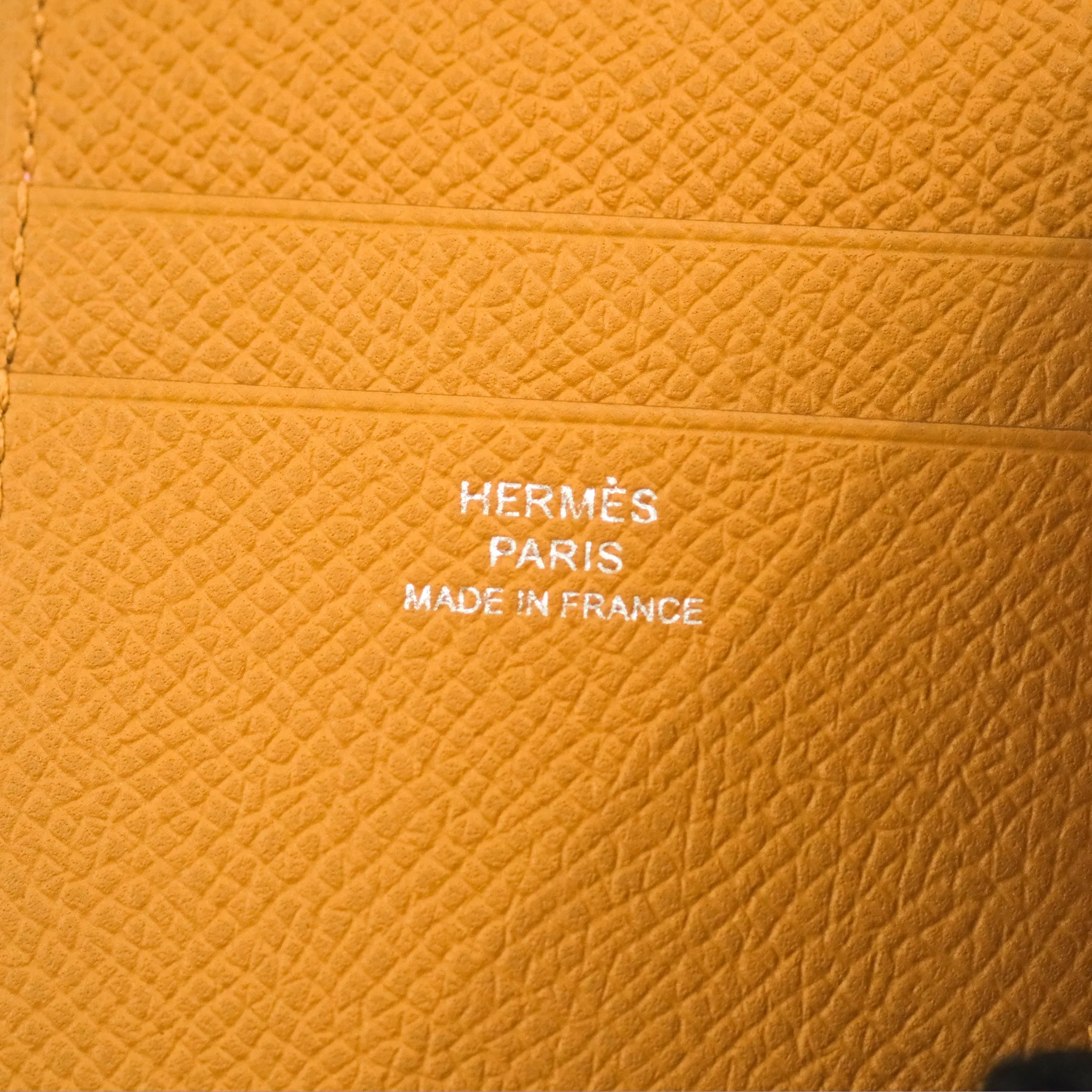 Hermes MC Euclide Jungle Bicolor Card Holder Rose Confetti/Sesame Epsom