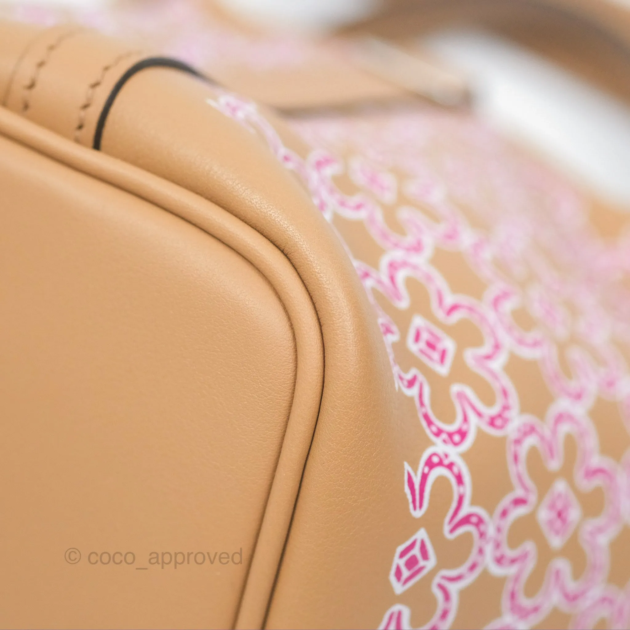 Hermes Micro Picotin 14 Lucky Daisy Chai 0M/Rose 5T Swift Palladium Hardware