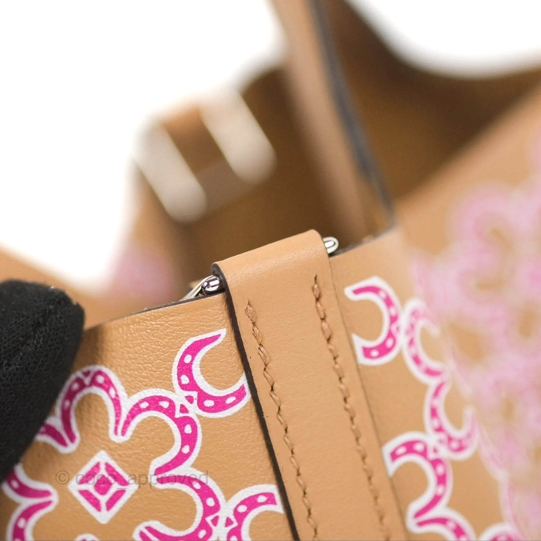 Hermes Micro Picotin 14 Lucky Daisy Chai 0M/Rose 5T Swift Palladium Hardware