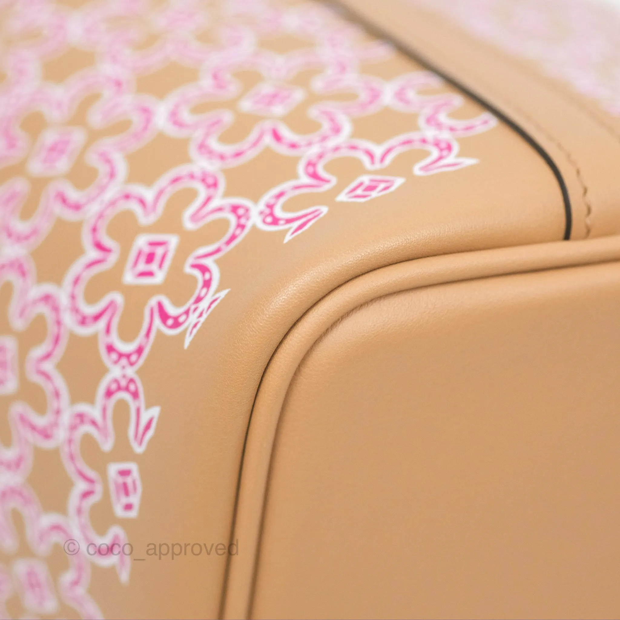 Hermes Micro Picotin 14 Lucky Daisy Chai 0M/Rose 5T Swift Palladium Hardware