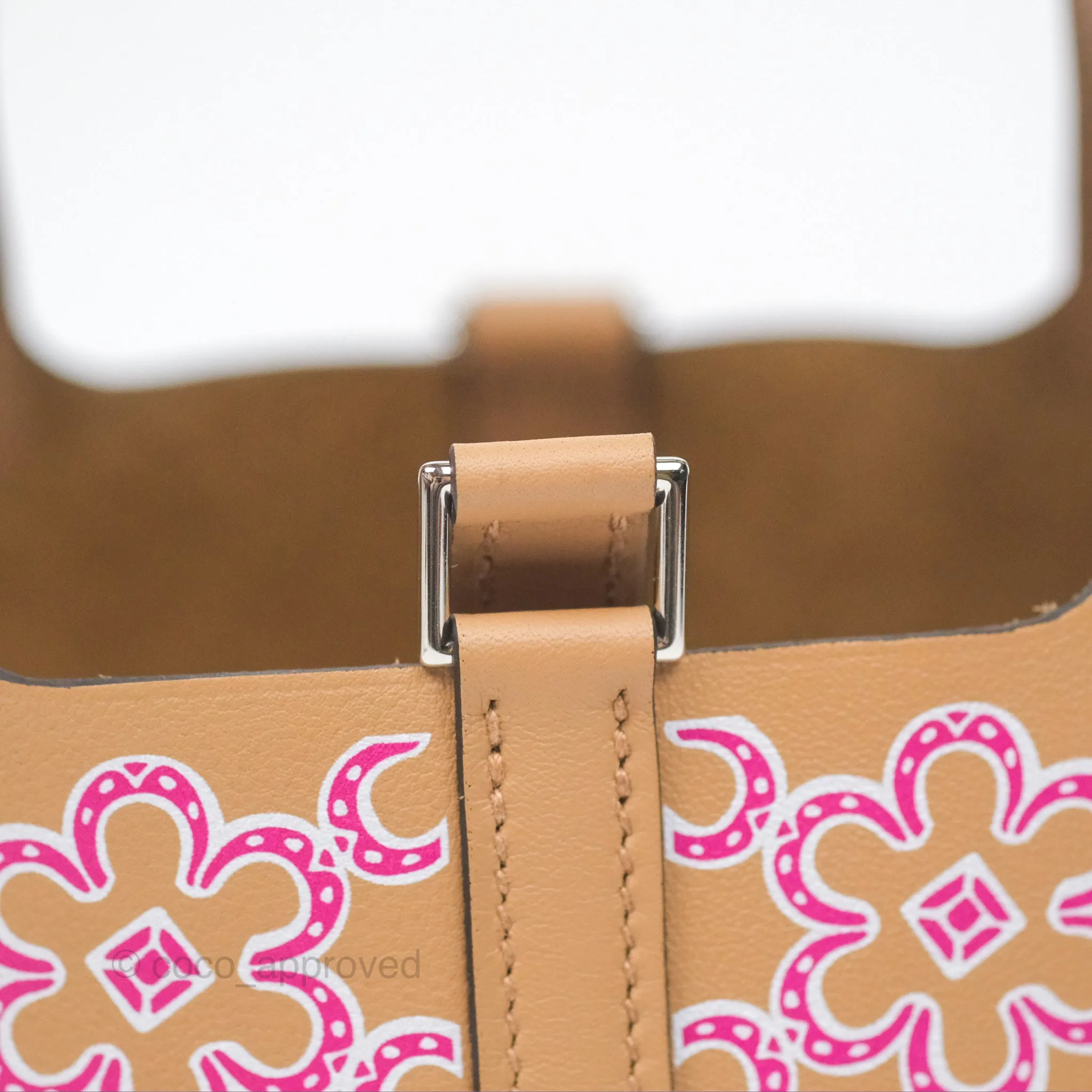 Hermes Micro Picotin 14 Lucky Daisy Chai 0M/Rose 5T Swift Palladium Hardware