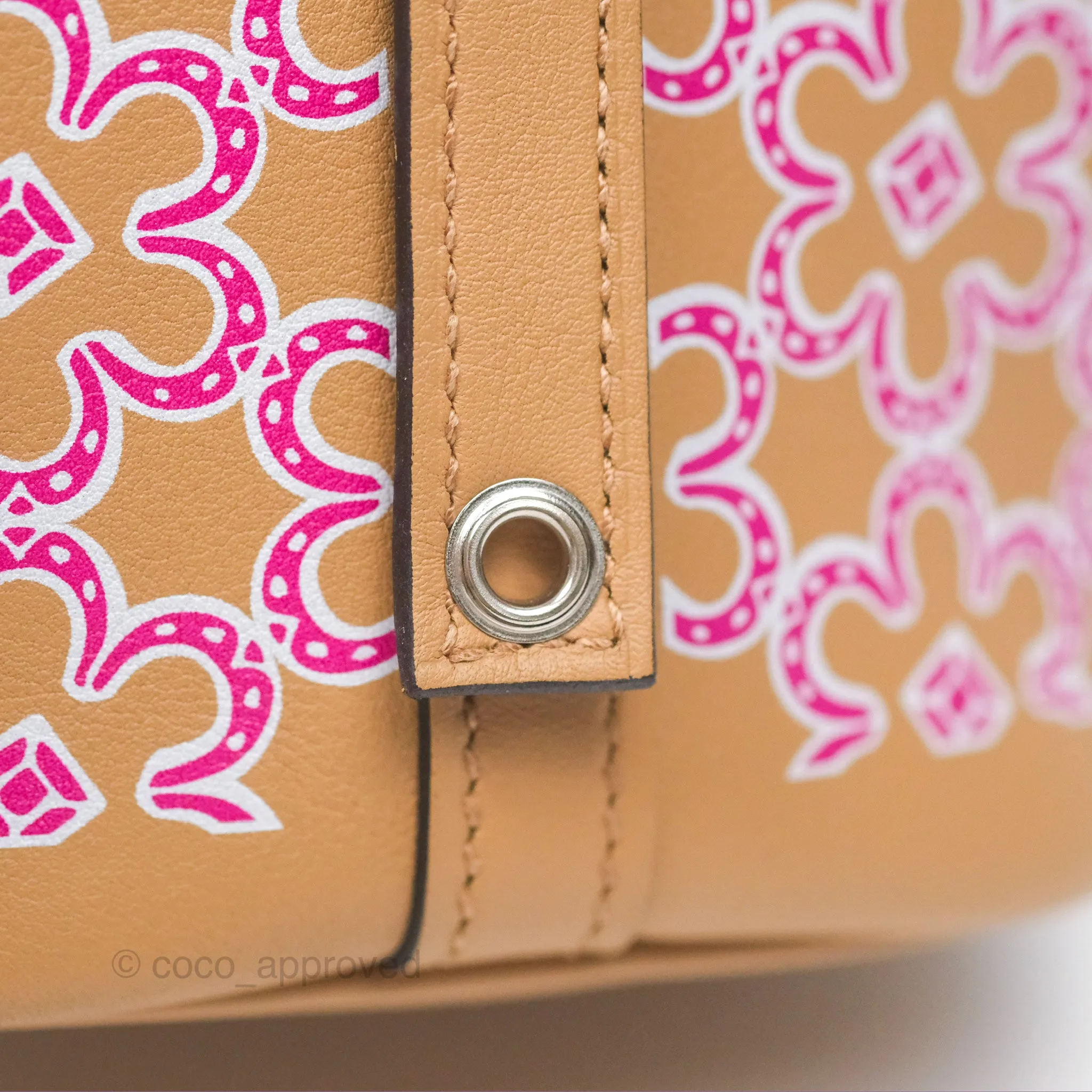 Hermes Micro Picotin 14 Lucky Daisy Chai 0M/Rose 5T Swift Palladium Hardware