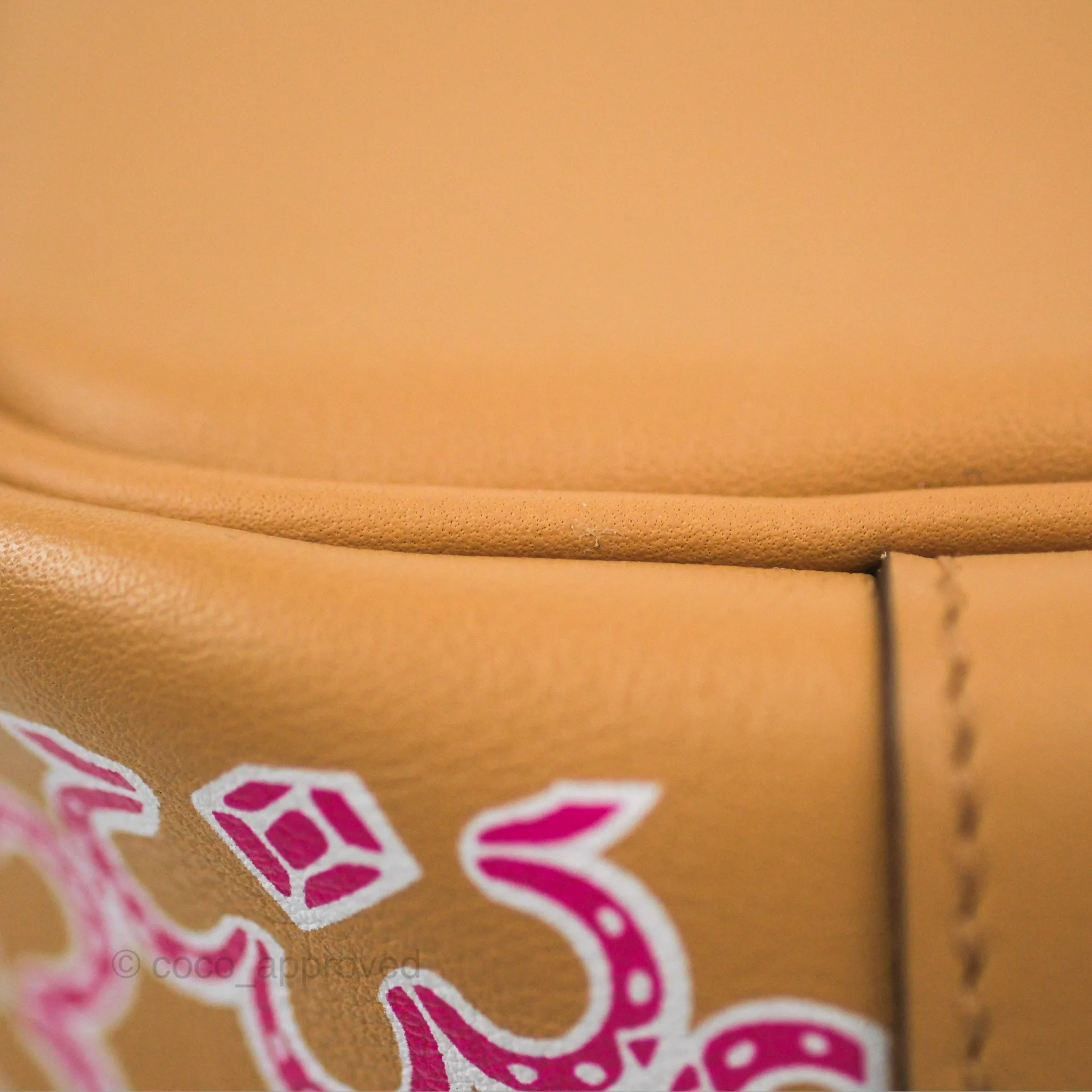 Hermes Micro Picotin 14 Lucky Daisy Chai 0M/Rose 5T Swift Palladium Hardware