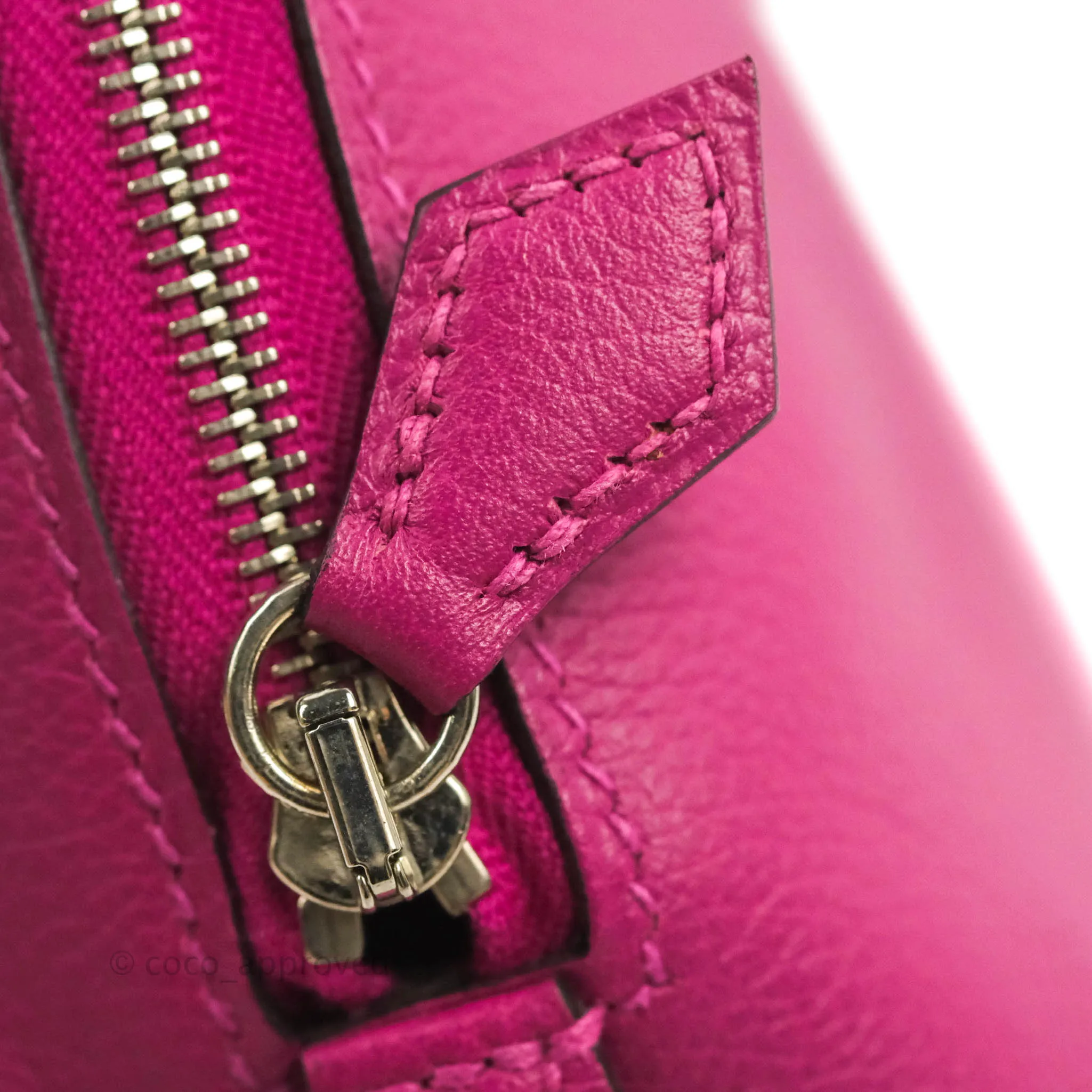 Hermes Mini Bolide 1923 Bag Rose Pourpre Evecolor Palladium Hardware