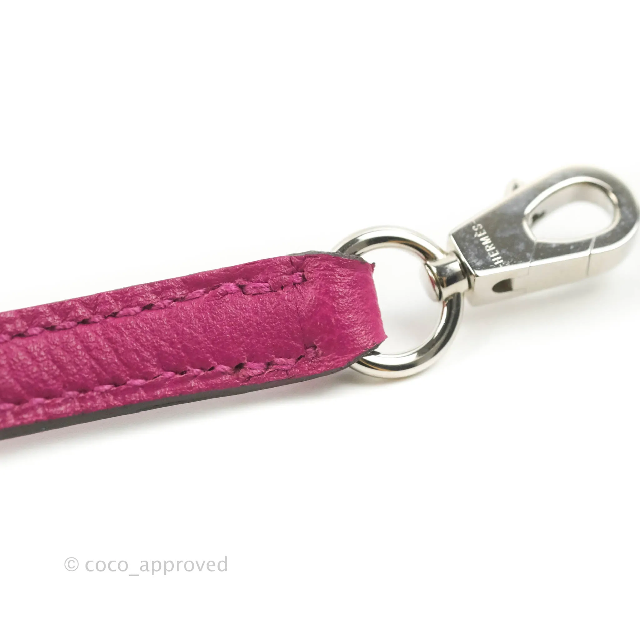 Hermes Mini Bolide 1923 Bag Rose Pourpre Evecolor Palladium Hardware