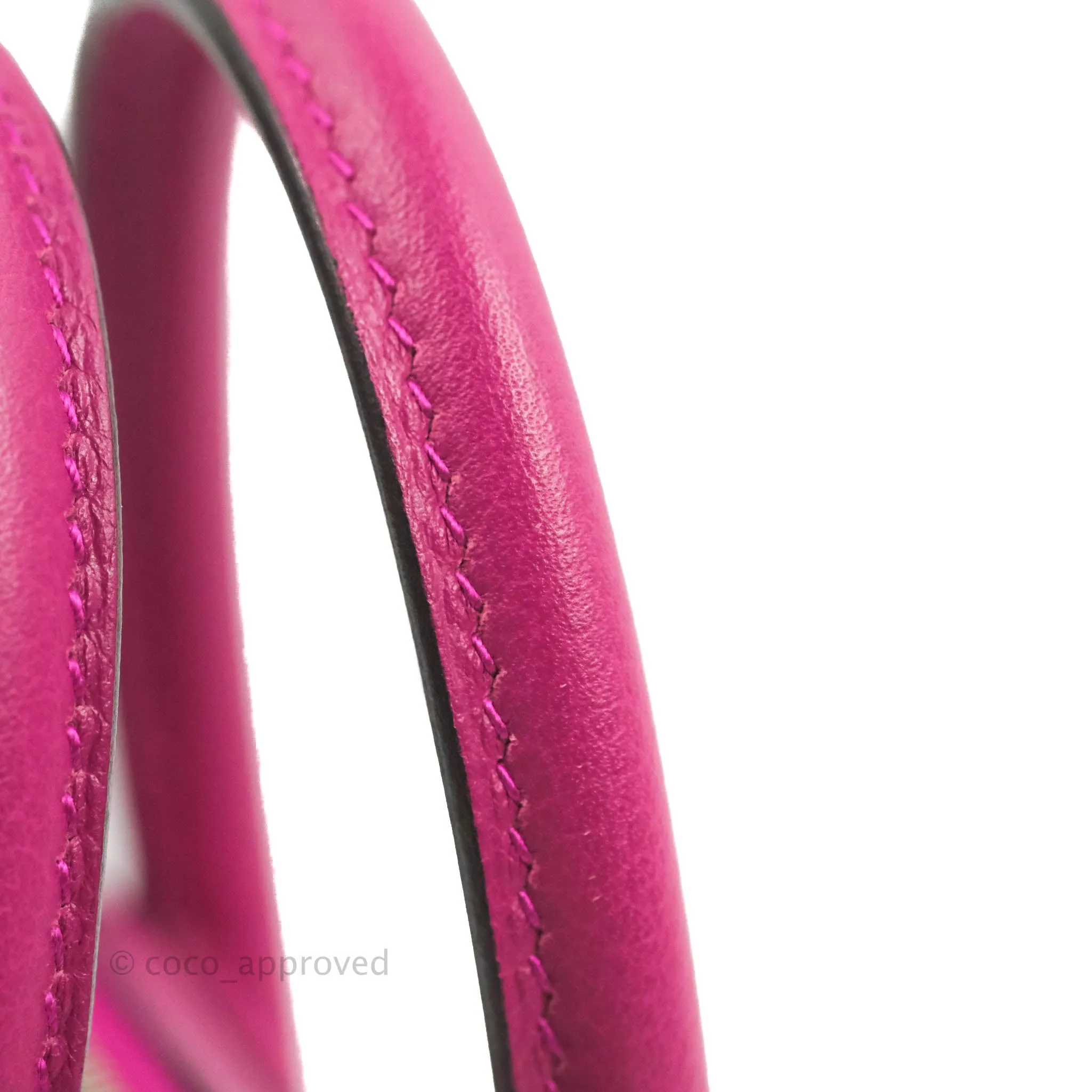 Hermes Mini Bolide 1923 Bag Rose Pourpre Evecolor Palladium Hardware