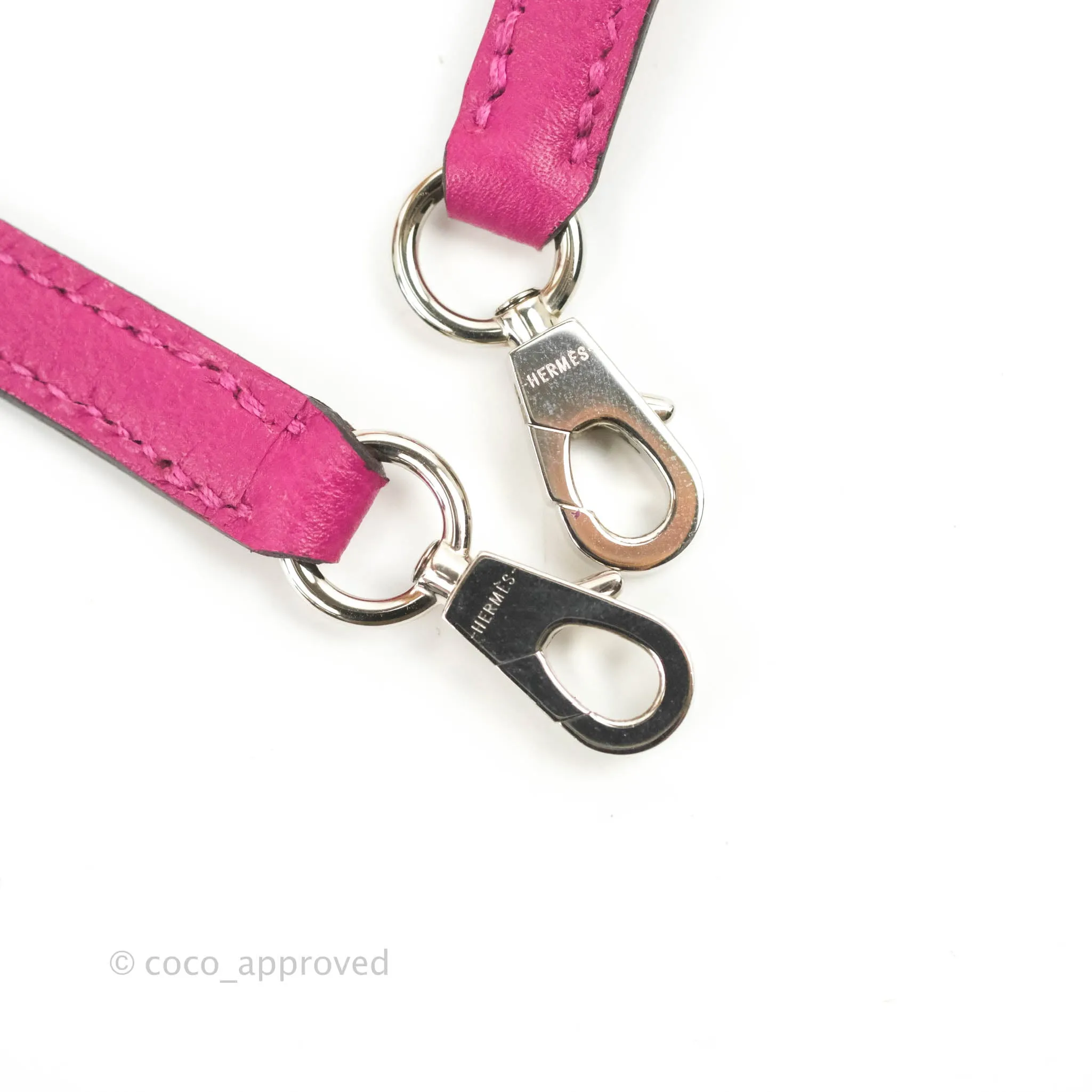 Hermes Mini Bolide 1923 Bag Rose Pourpre Evecolor Palladium Hardware