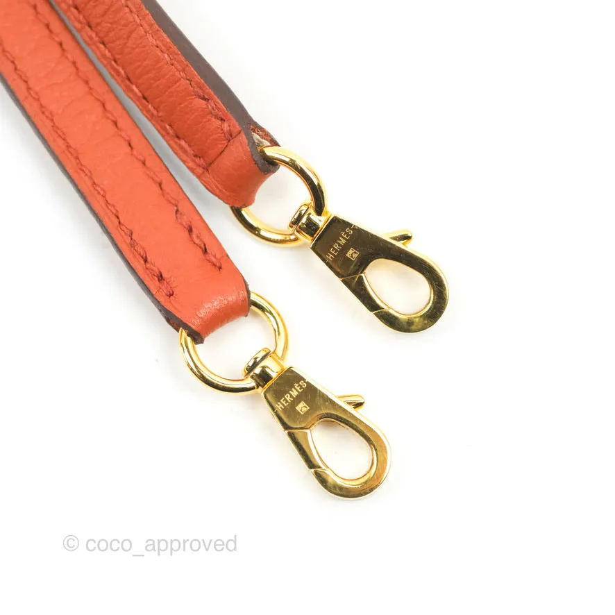 Hermes Mini Bolide 1923 Bag Terre Battue/Anemone Evecolor Gold Hardware
