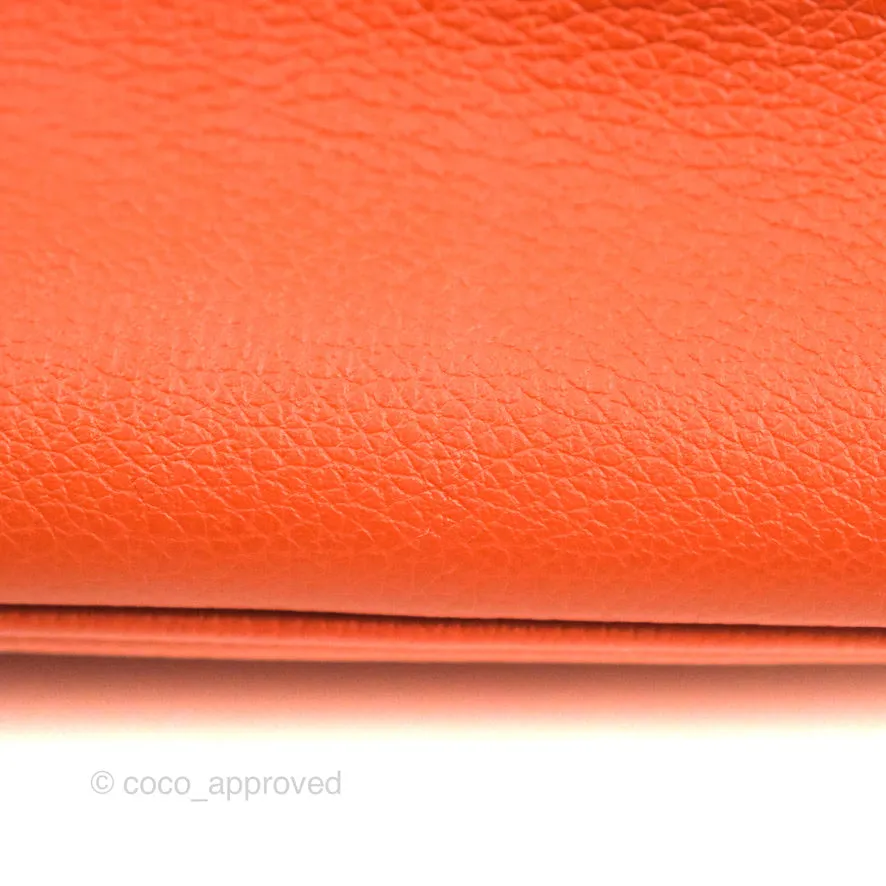 Hermes Mini Bolide 1923 Bag Terre Battue/Anemone Evecolor Gold Hardware