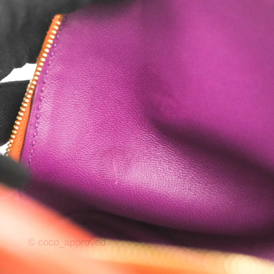 Hermes Mini Bolide 1923 Bag Terre Battue/Anemone Evecolor Gold Hardware
