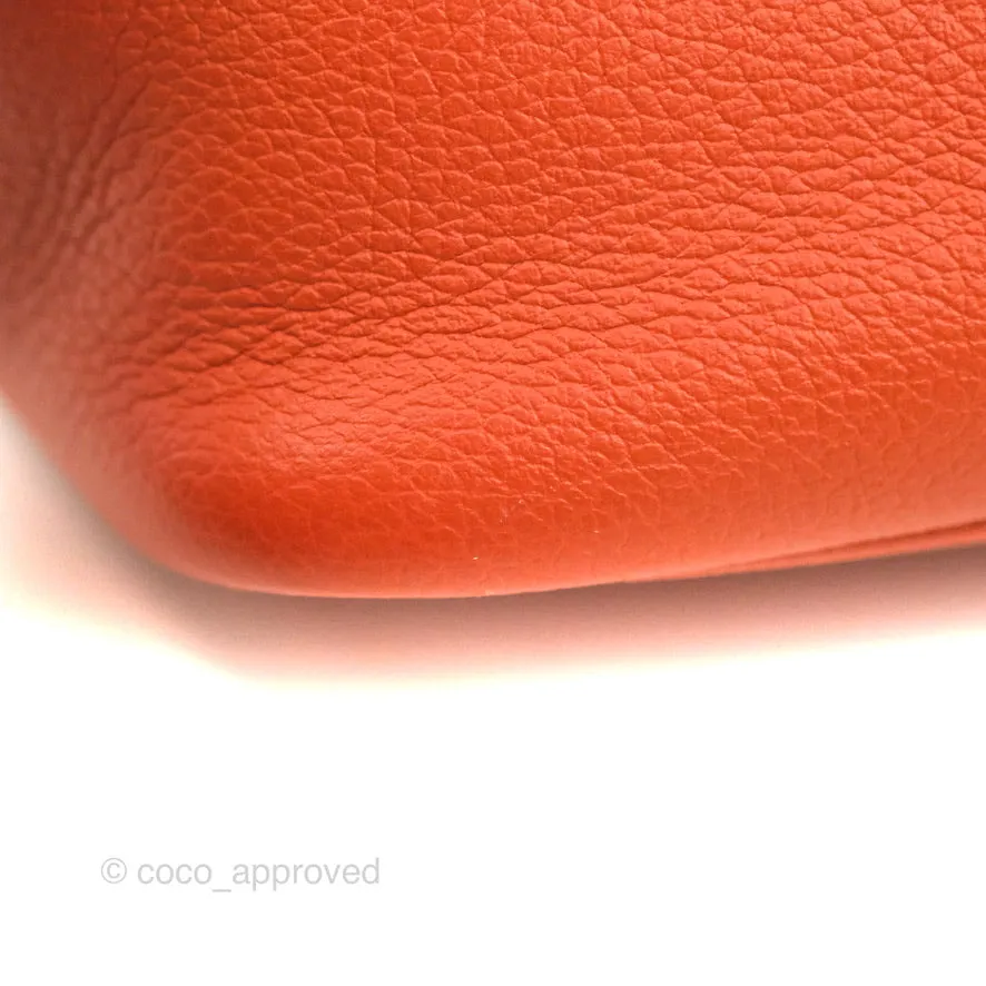 Hermes Mini Bolide 1923 Bag Terre Battue/Anemone Evecolor Gold Hardware