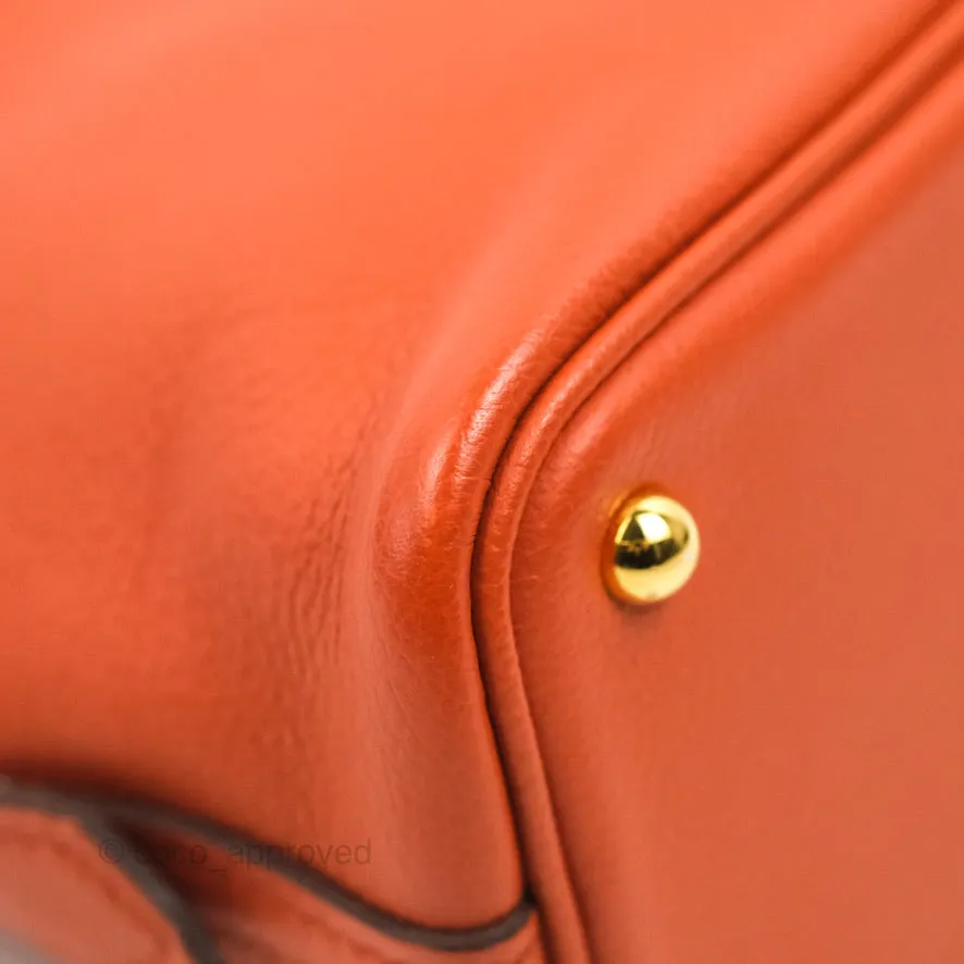 Hermes Mini Bolide 1923 Bag Terre Battue/Anemone Evecolor Gold Hardware