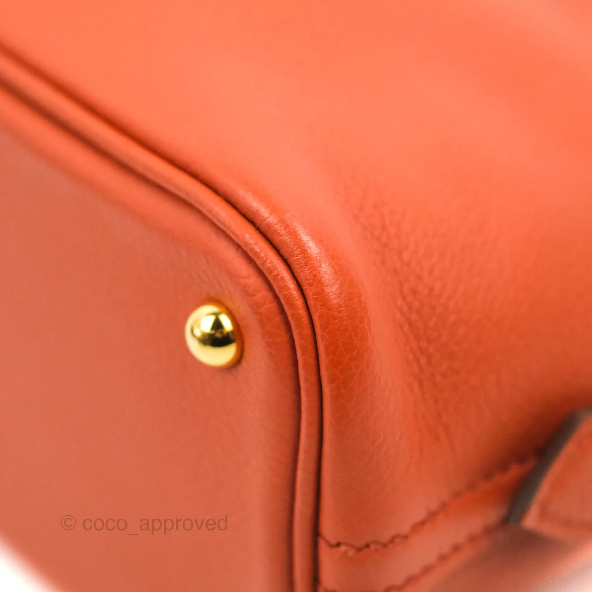 Hermes Mini Bolide 1923 Bag Terre Battue/Anemone Evecolor Gold Hardware