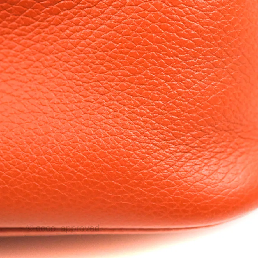 Hermes Mini Bolide 1923 Bag Terre Battue/Anemone Evecolor Gold Hardware