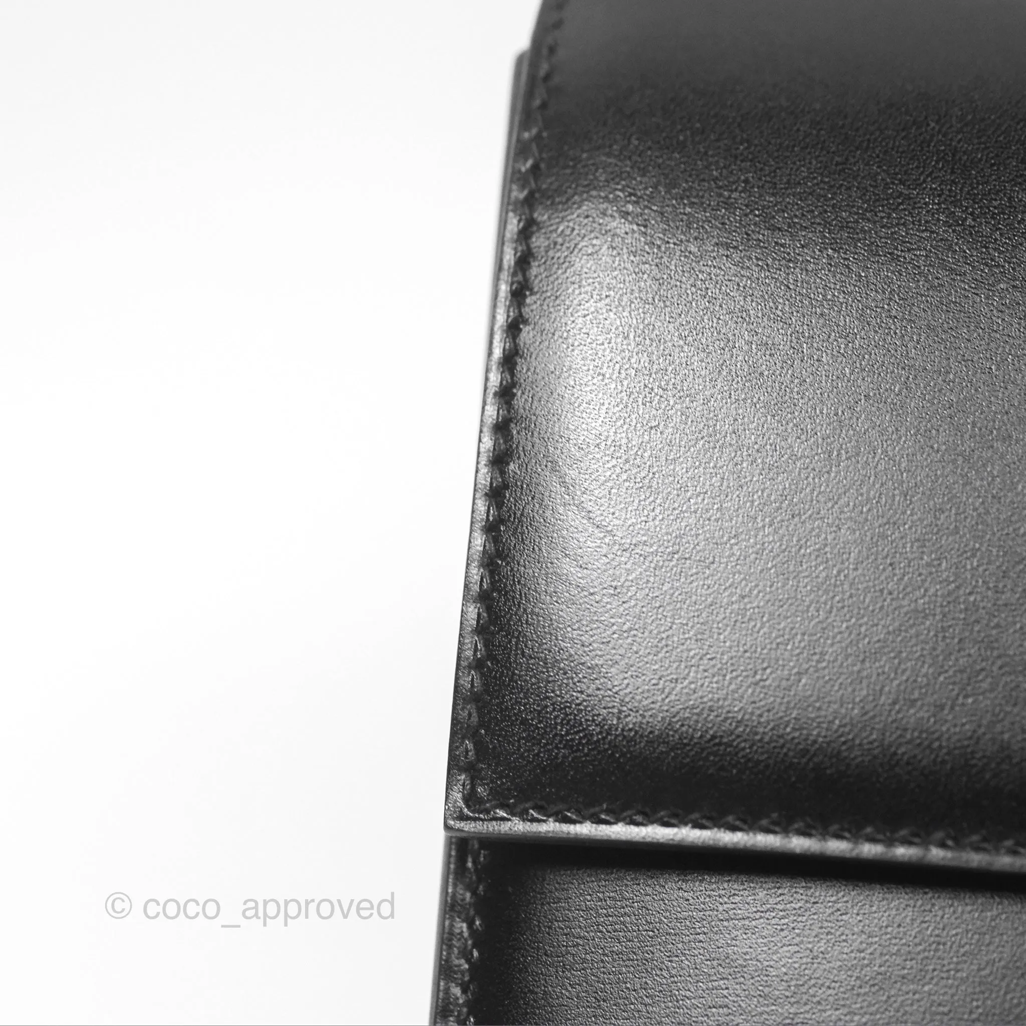 Hermes Mini Verrou Chaine Bag Black Box Leather Gold Hardware