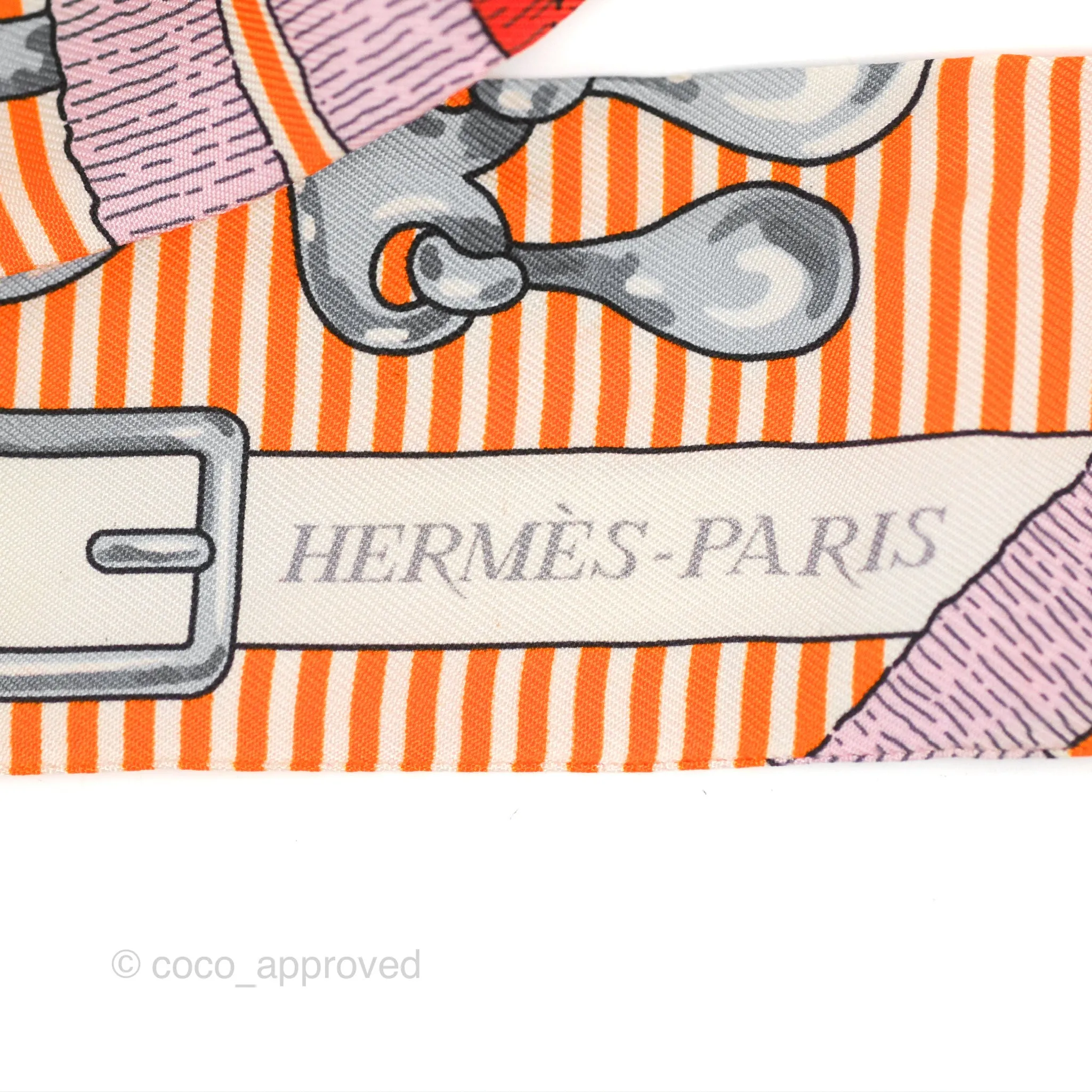 Hermes Mors a Jouets Chemise Silk Twilly