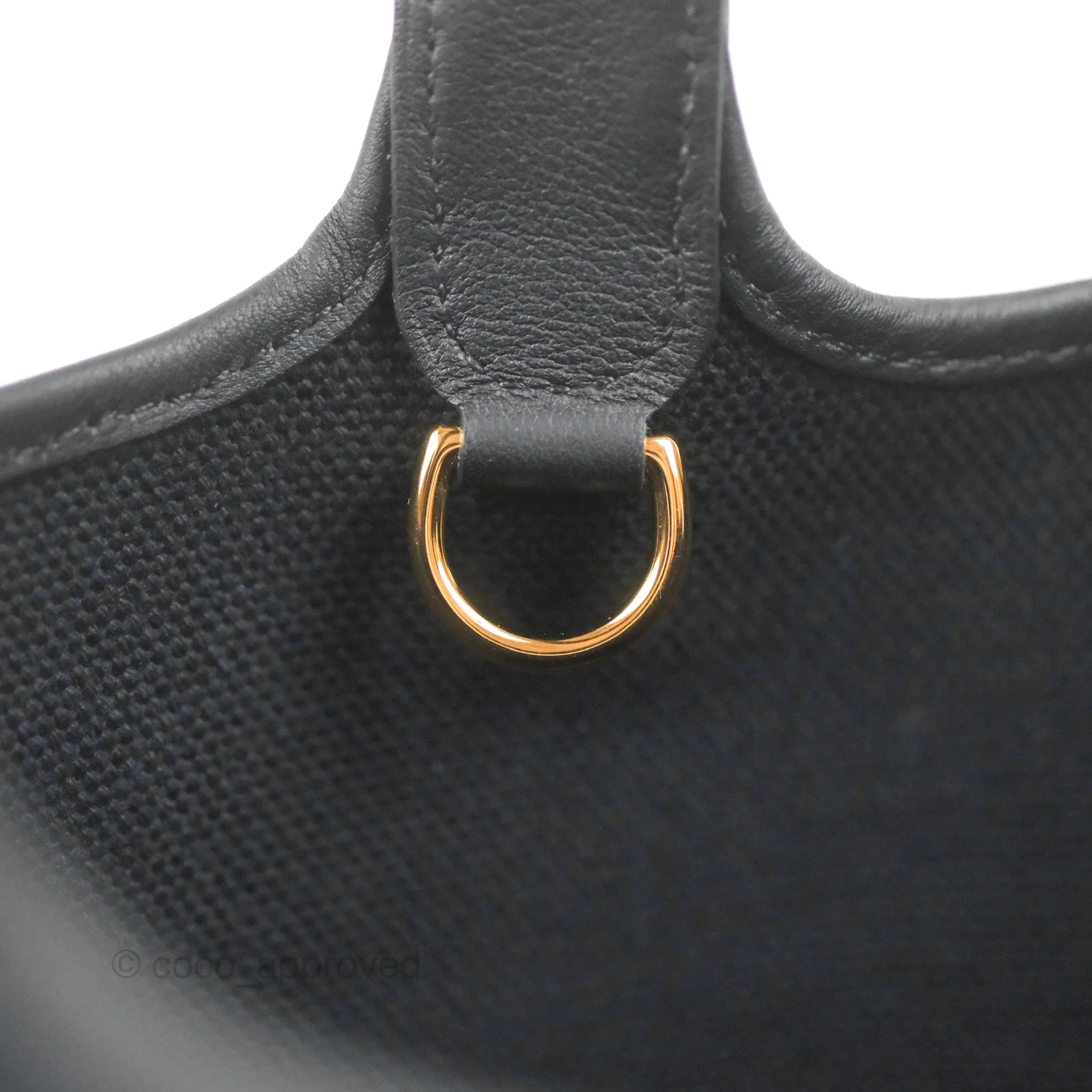 Hermes Picotin Lock 18 Cargo Pockets Black Gold Hardware