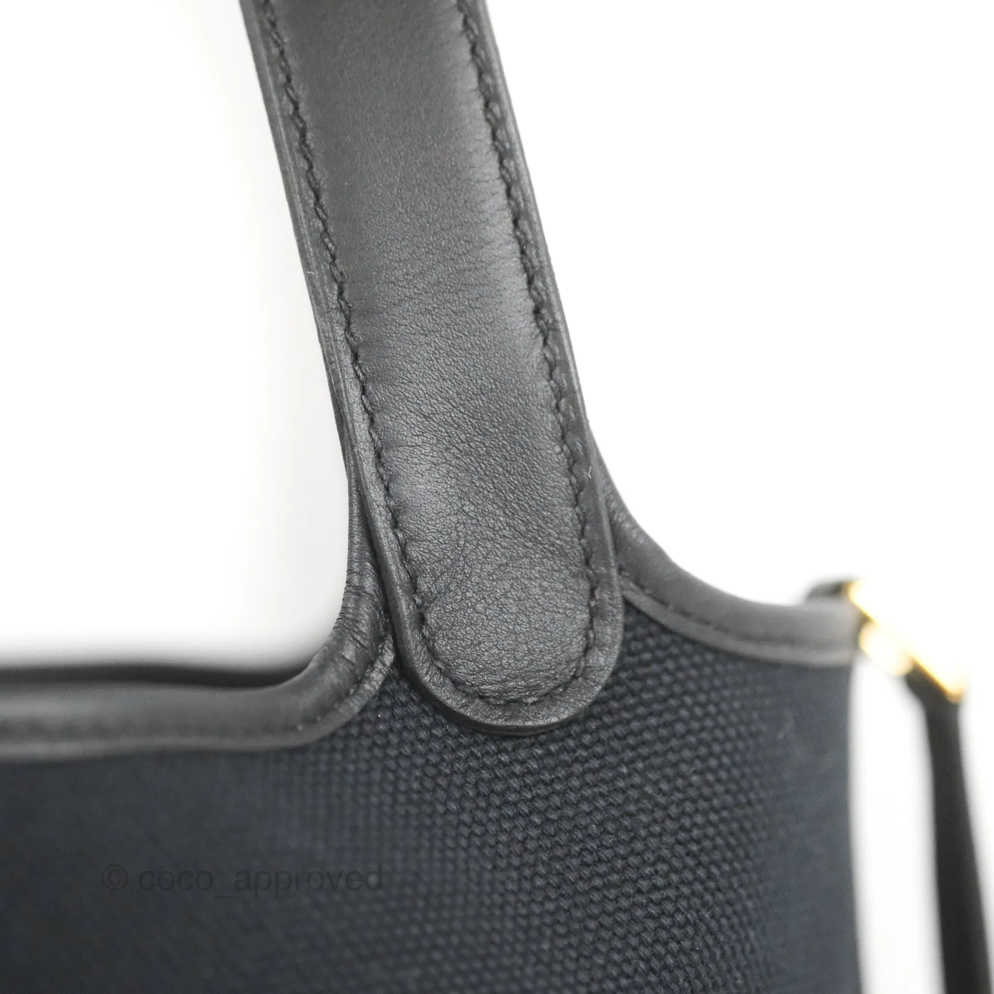 Hermes Picotin Lock 18 Cargo Pockets Black Gold Hardware